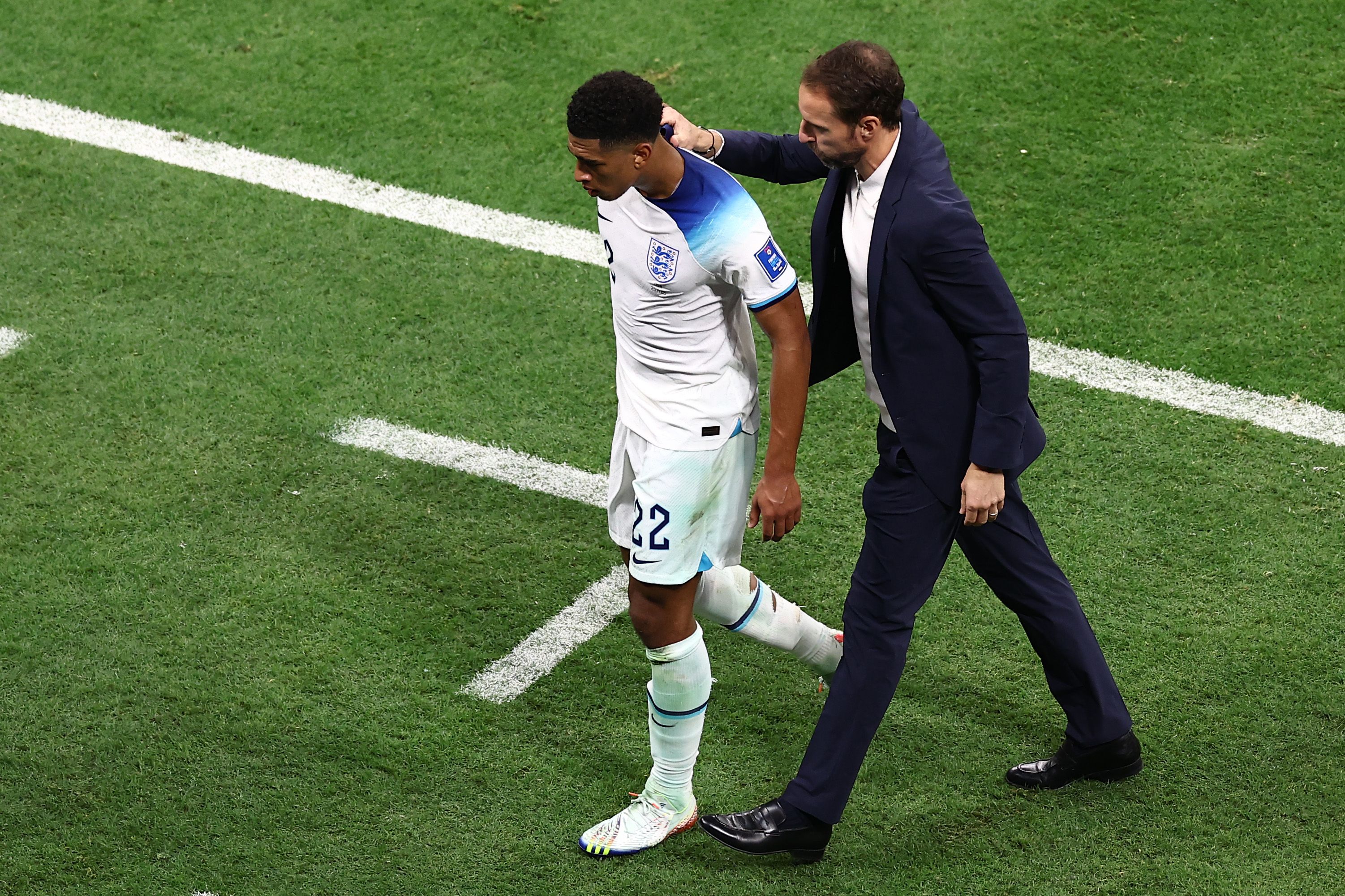 Jude Bellingham Gareth Southgate England 2022