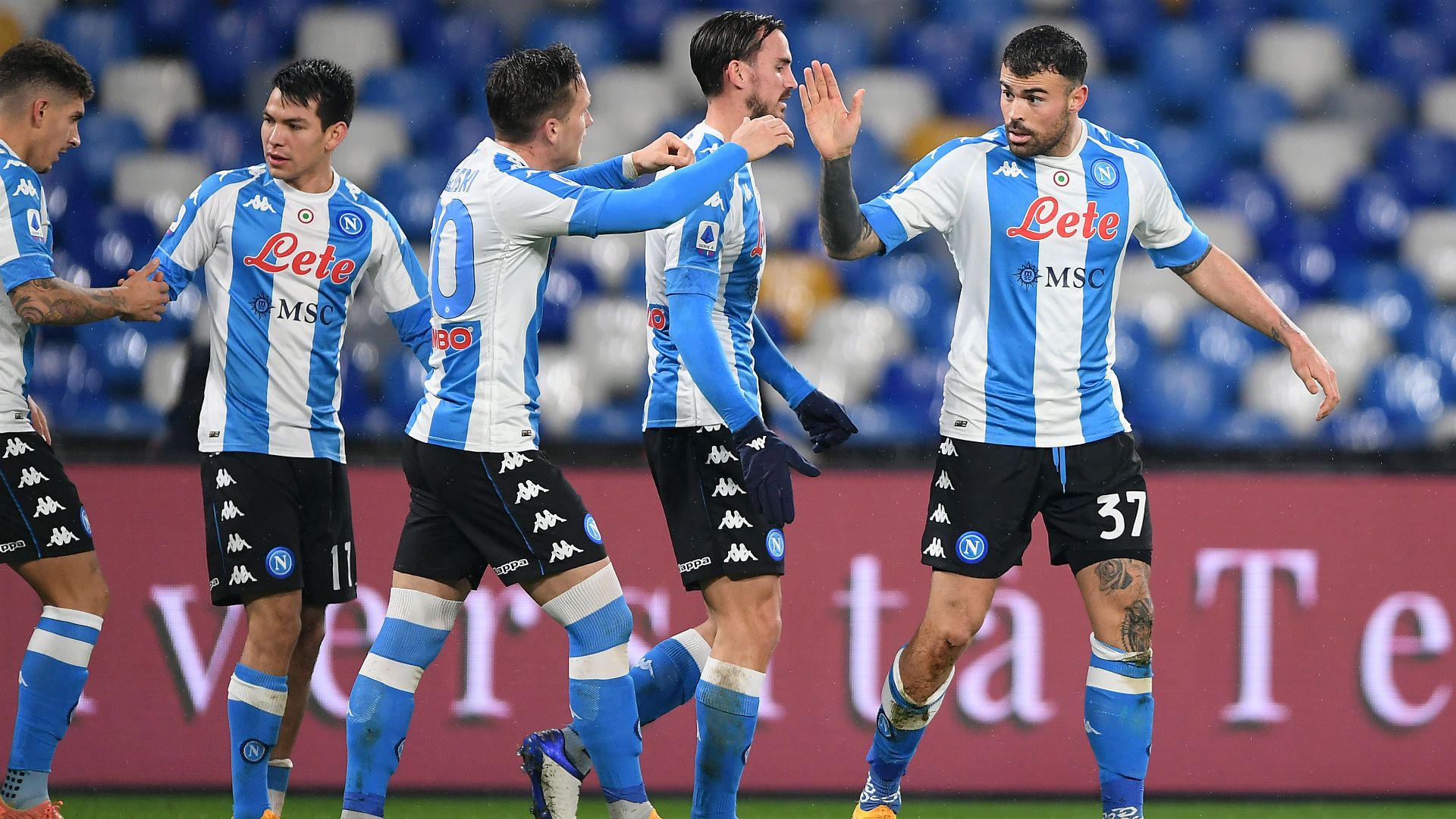 Andrea Petagna Napoli Spezia