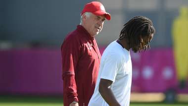 Carlo Ancelotti Renato Sanches Bayern Munchen