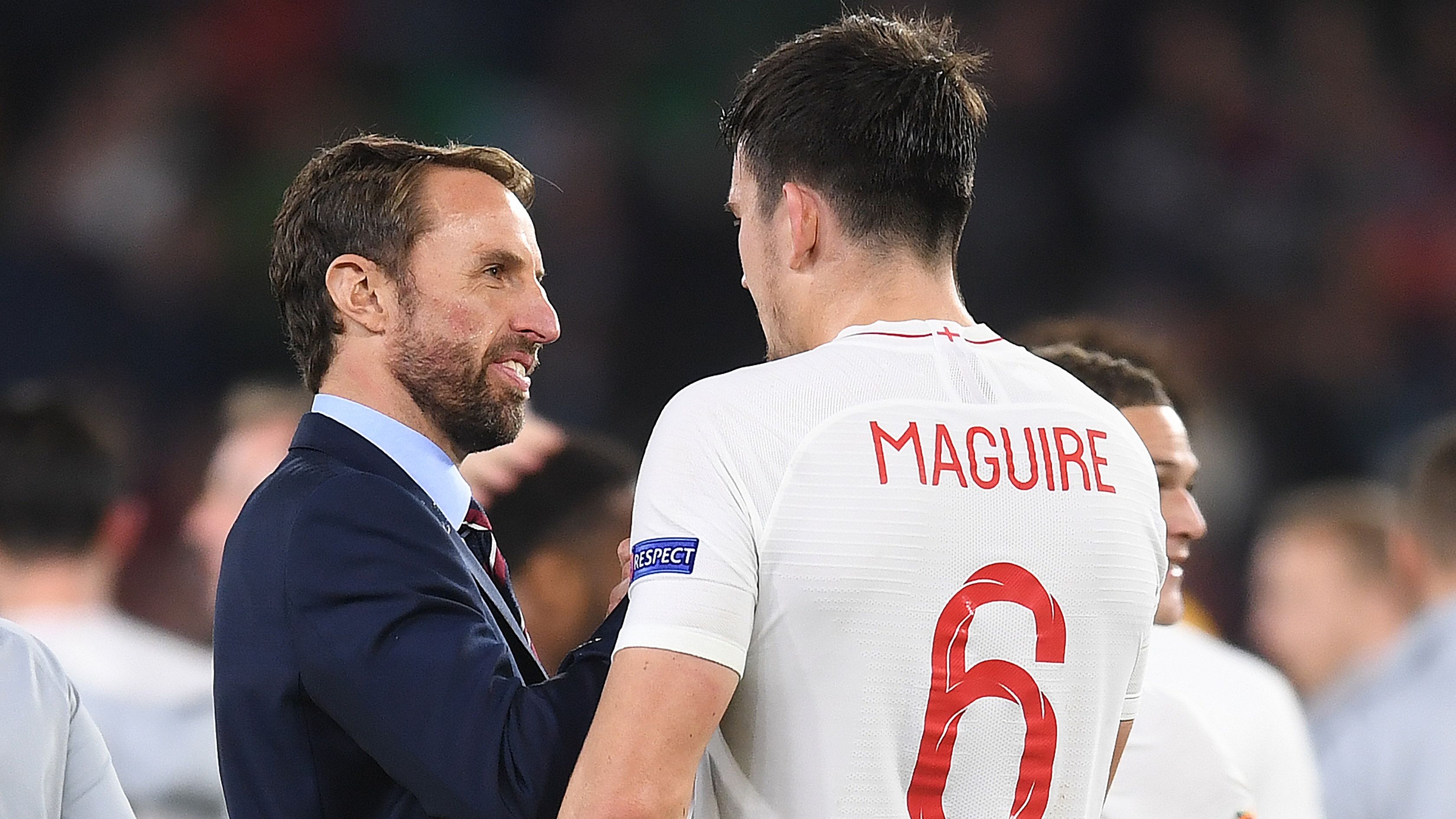 Gareth Southgate Harry Maguire England