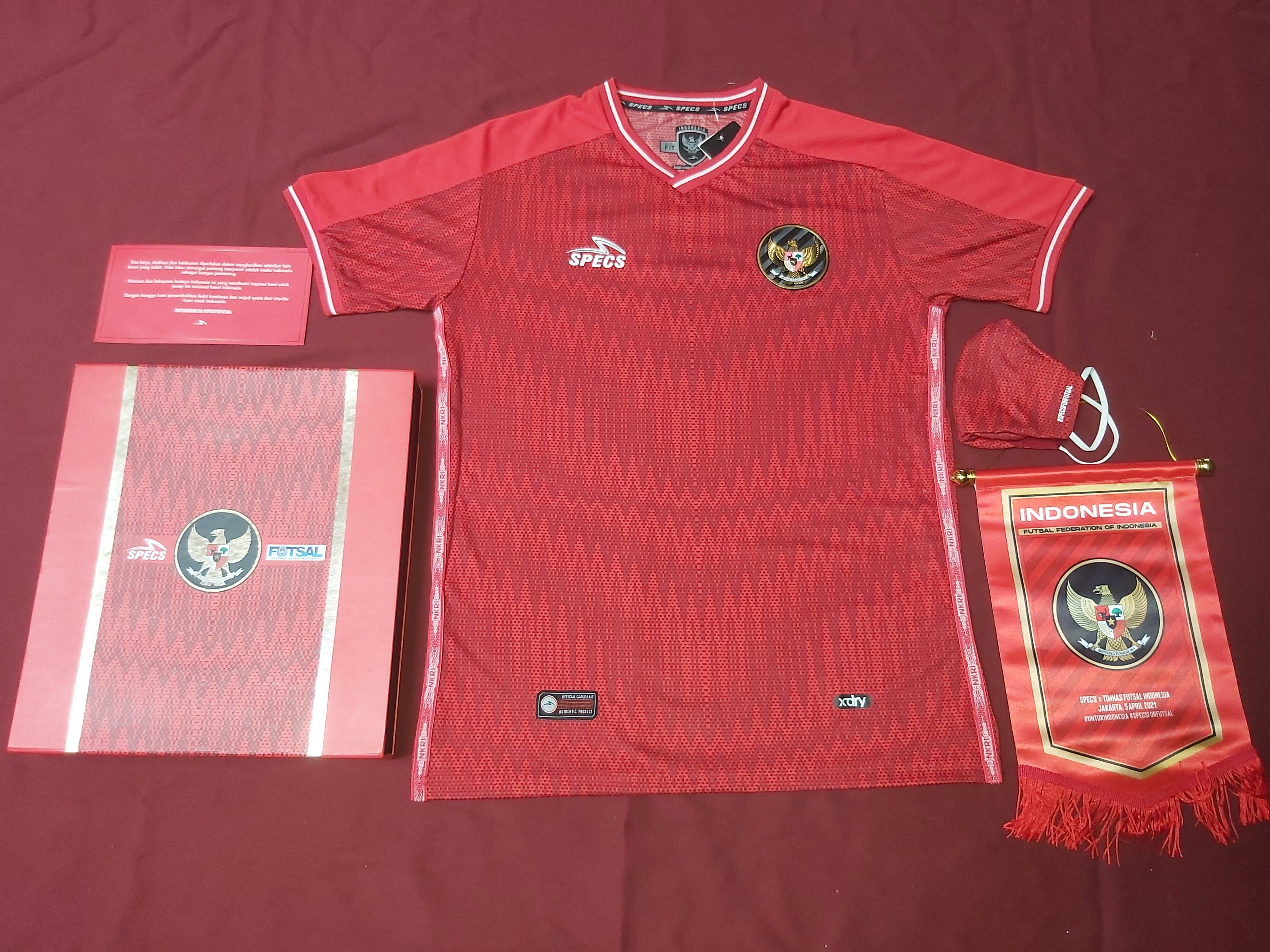 VIP Box Jersey Futsal Timnas Indonesia