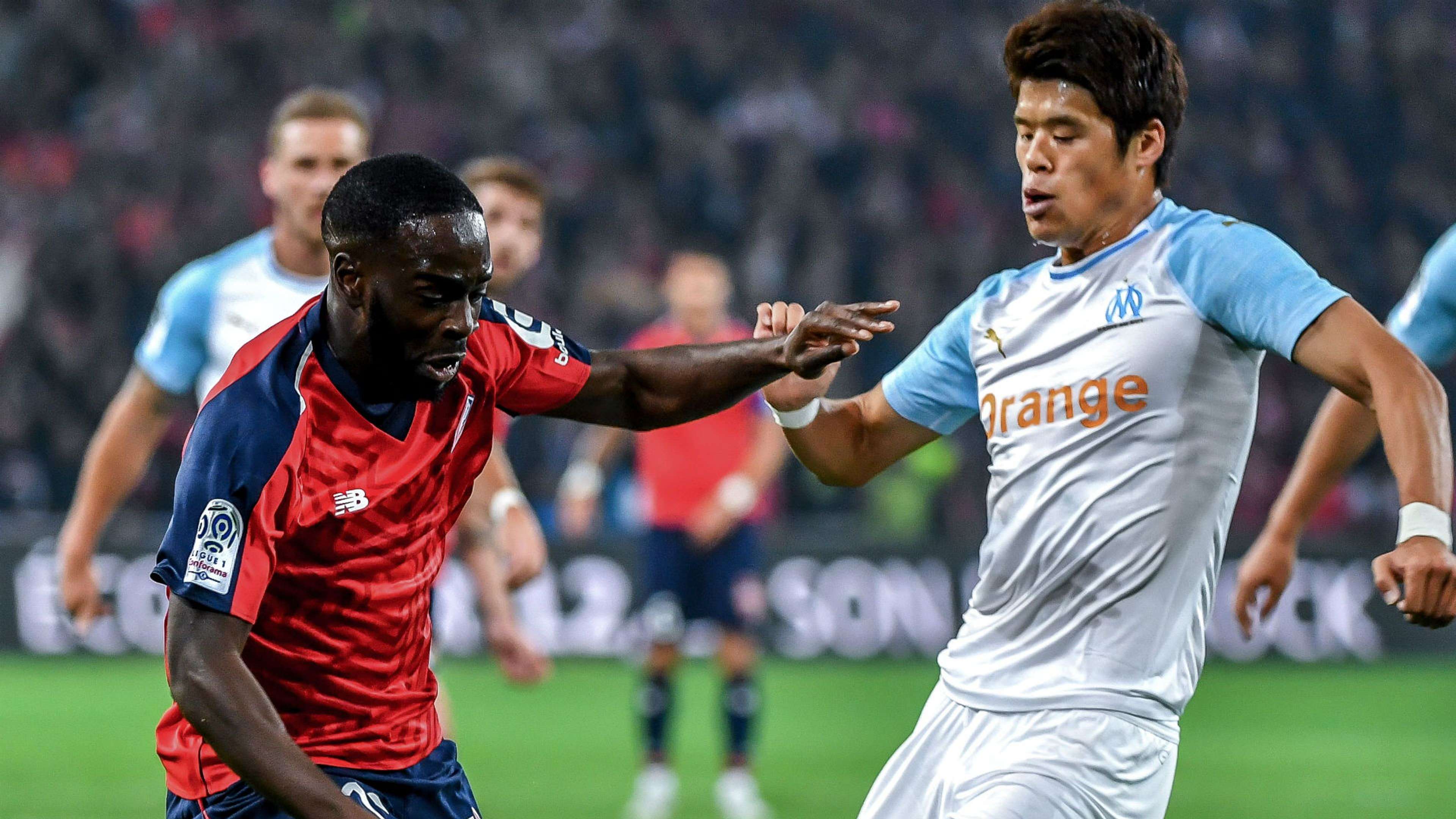 Hiroki Sakai Jonathan Ikone Lille Marseille Ligue 1 30092018