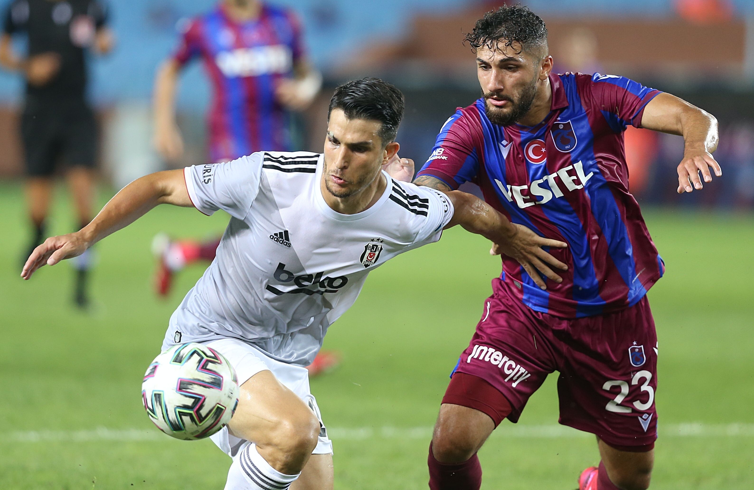 Necip Uysal Kamil Ahmet Corekci Trabzonspor Besiktas 09/13/20