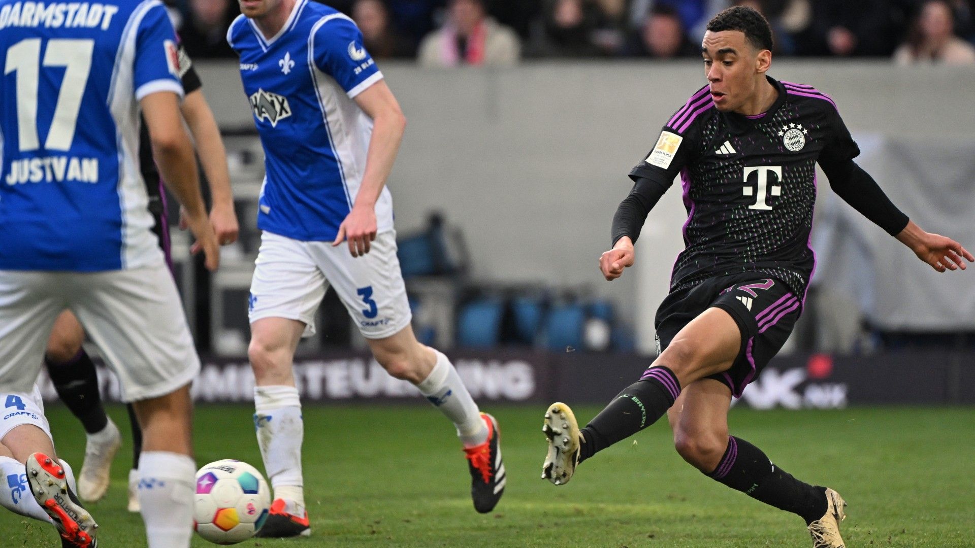 Jamal Musiala Bayern Munich vs Darmstadt 2023-24