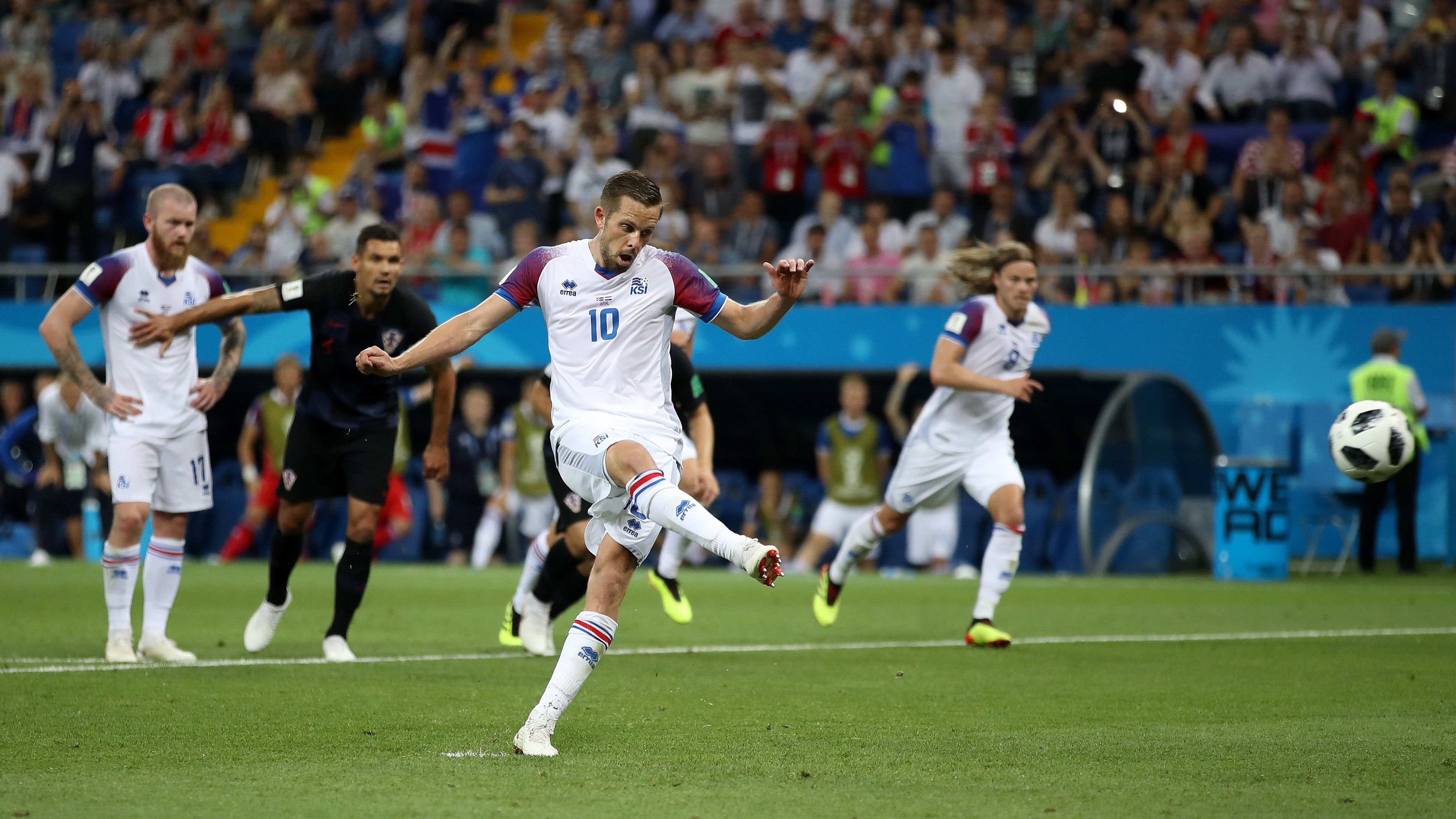 Gylfi Sigurdsson Islandia Croacia Iceland Croatia 26062018