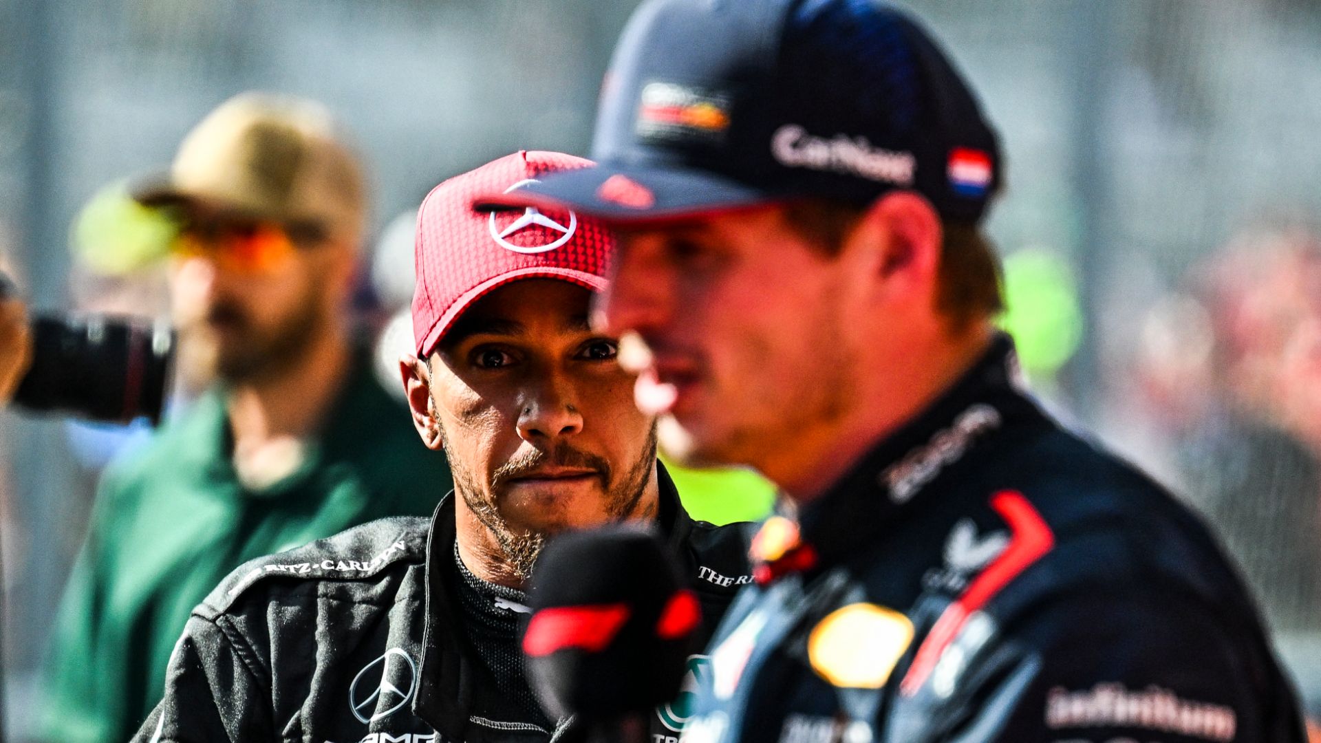Lewis Hamilton Max Verstappen