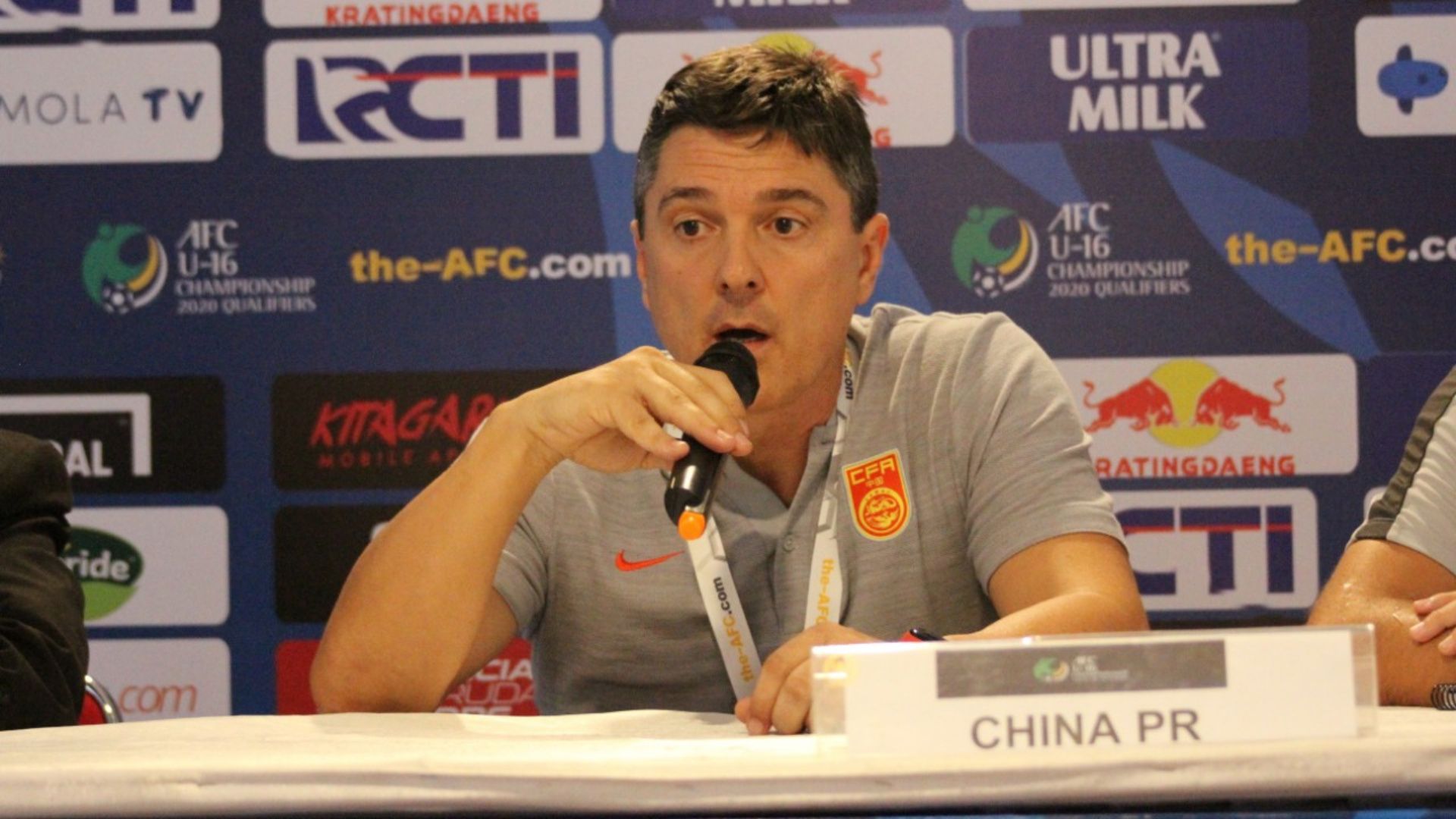 Antonio Puche - pelatih timnas China U-16