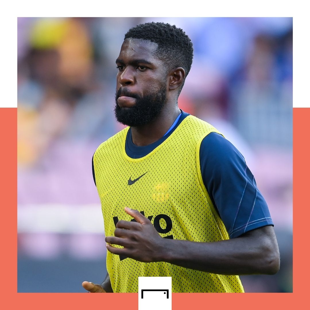 Samuel Umtiti Barcelona 2021-22 GFX