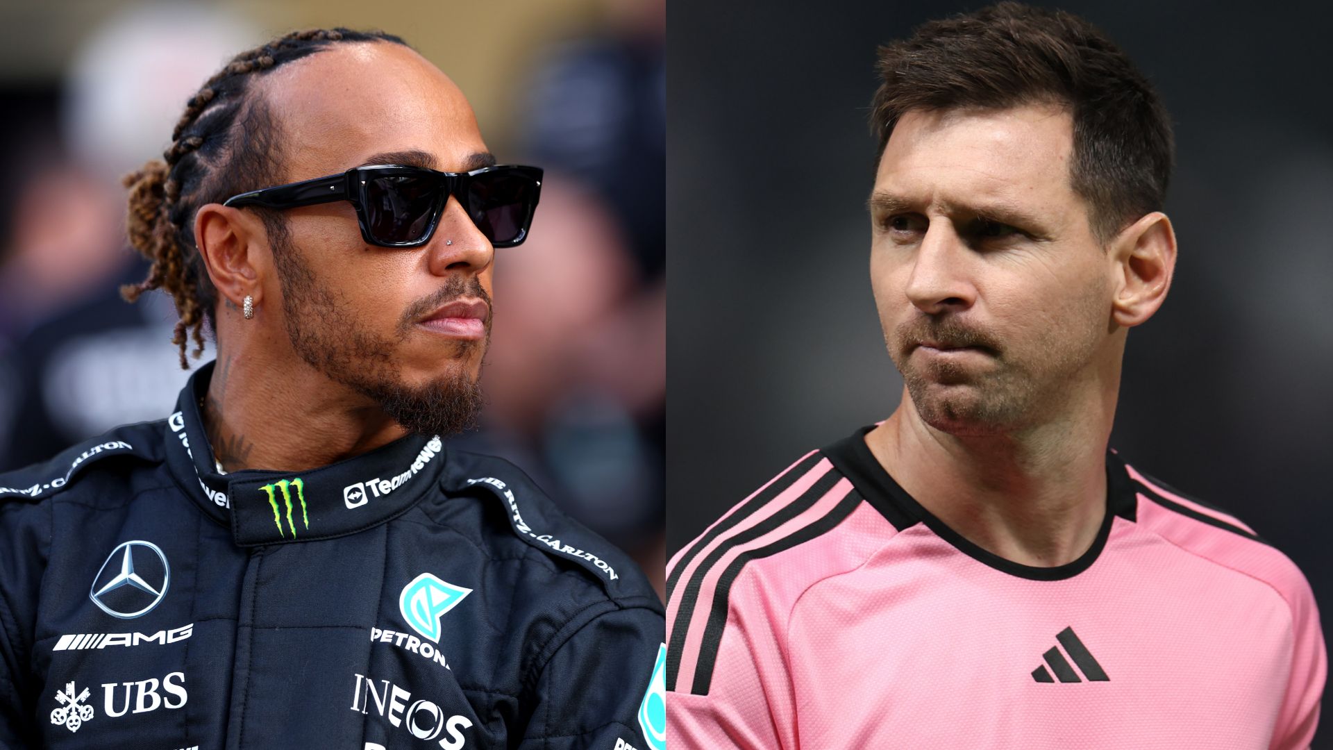 Lewis Hamilton Lionel Messi