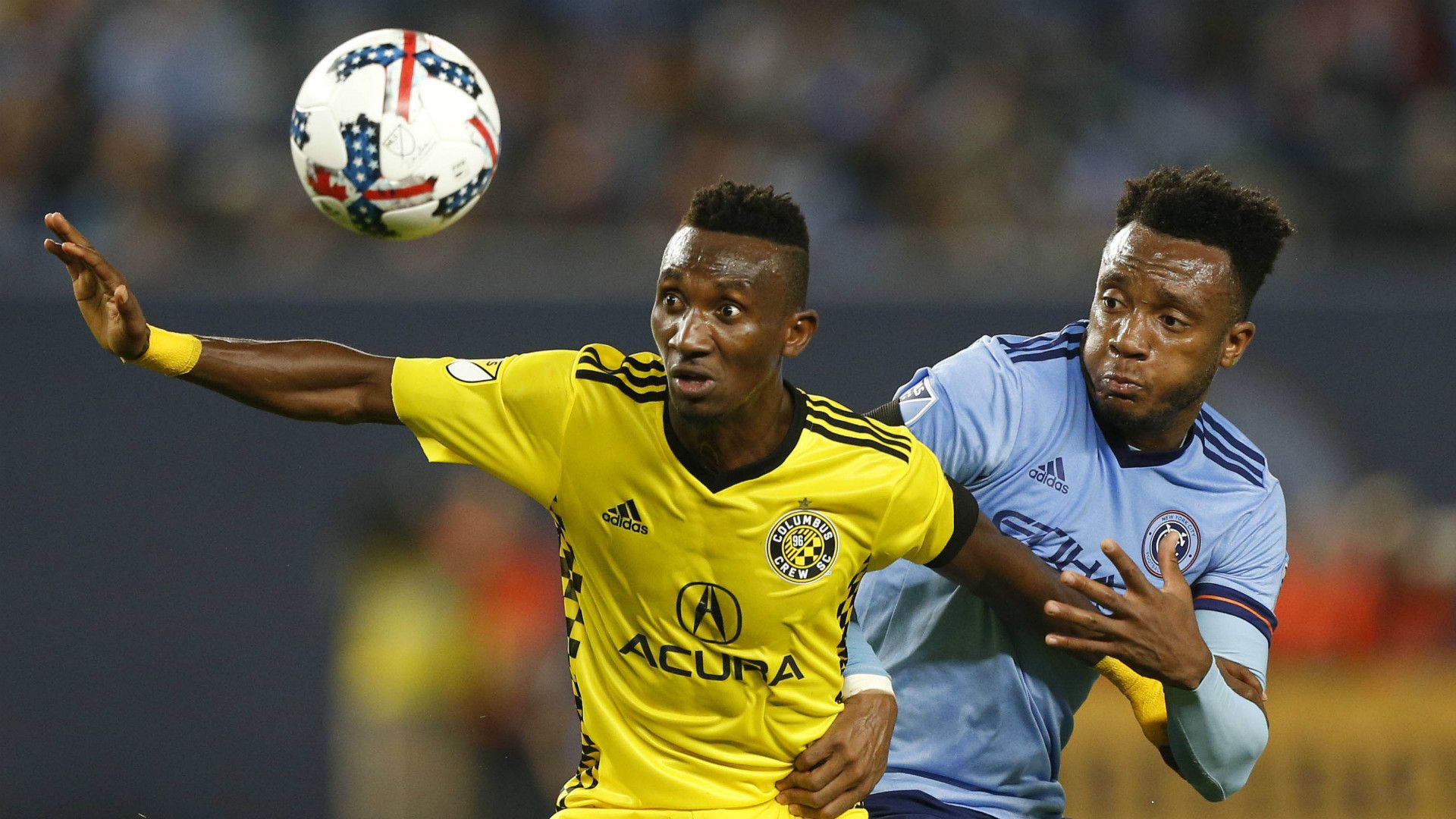 Harrison Afful Rodney Wallace MLS Columbus NYCFC 11052017