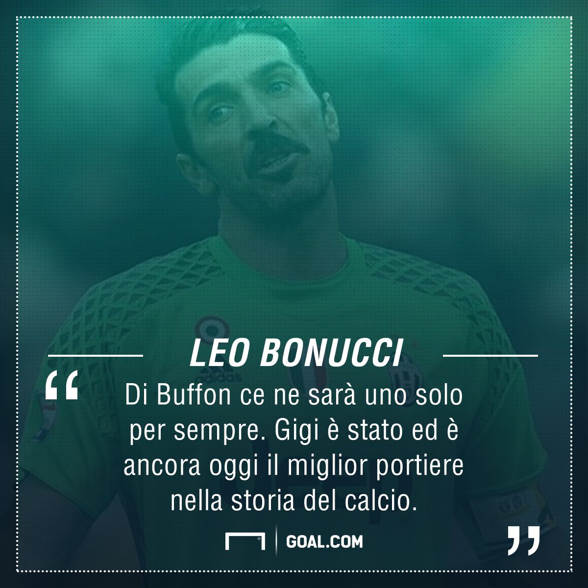 PS Bonucci su Buffon