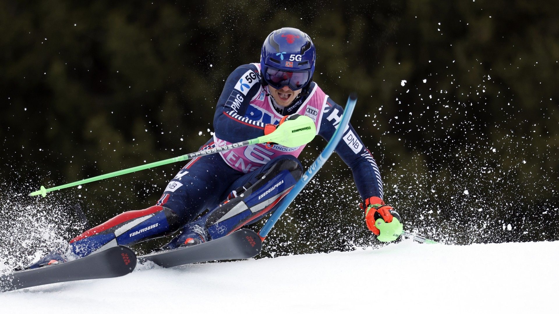 Henrik Kristoffersen of Team Norway