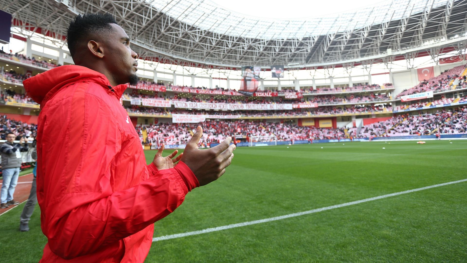 Samuel Eto'o Antalyaspor Besiktas STSL 03192017