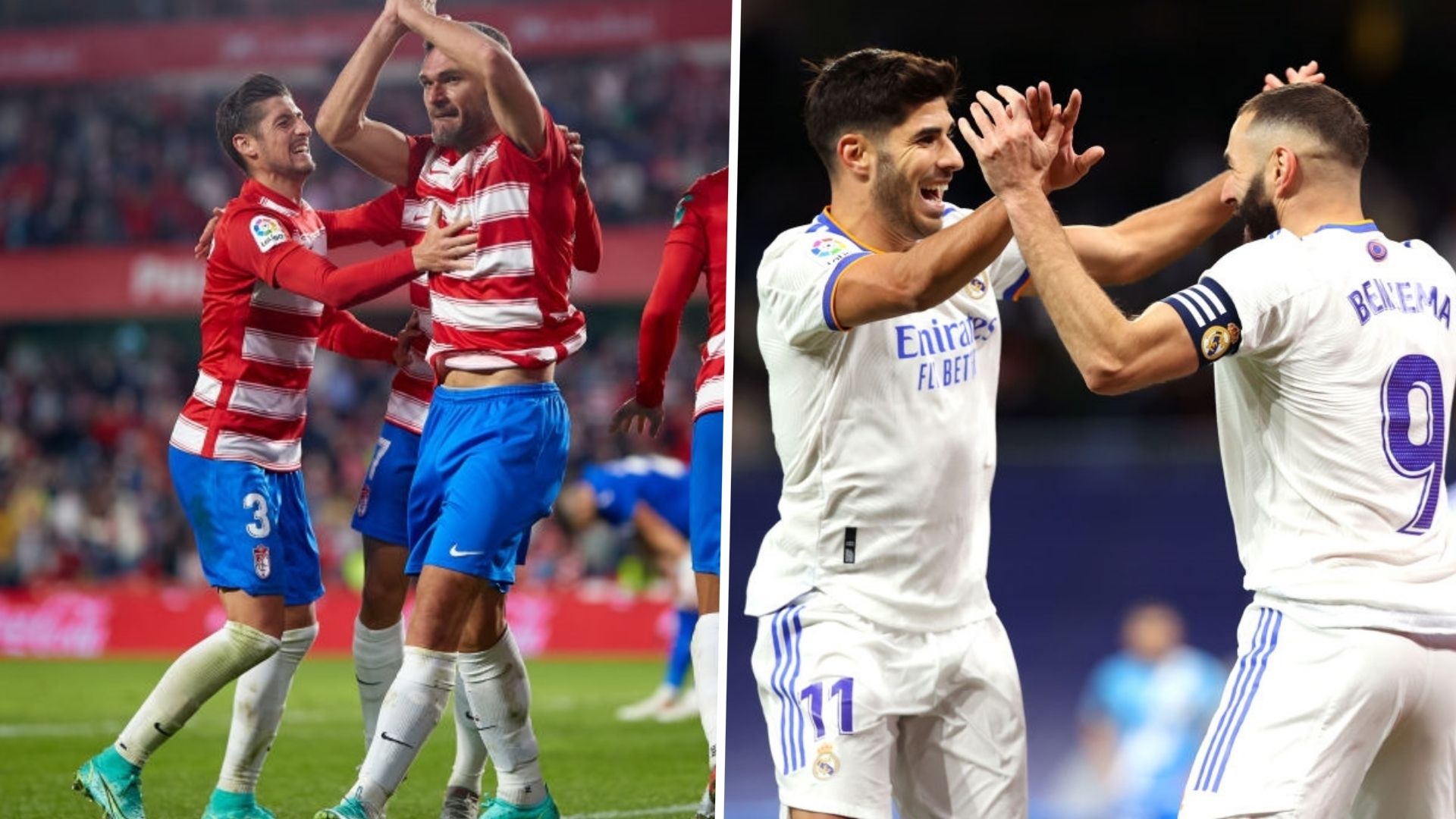 Dónde ver en directo online el partido Granada vs Real Madrid, por la Fecha 14 de LaLiga 2021-22