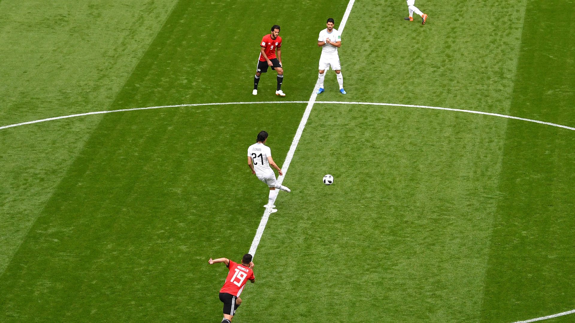 Edinson Cavani Luis Suarez Uruguay Egypt World Cup Russia 2018