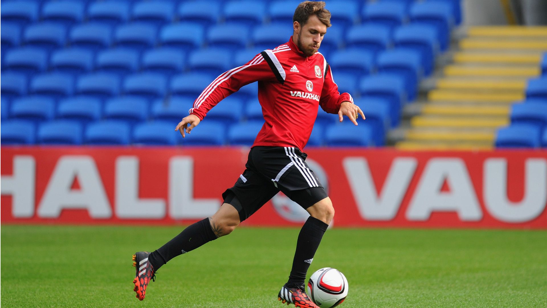Aaron Ramsey Wales 130914