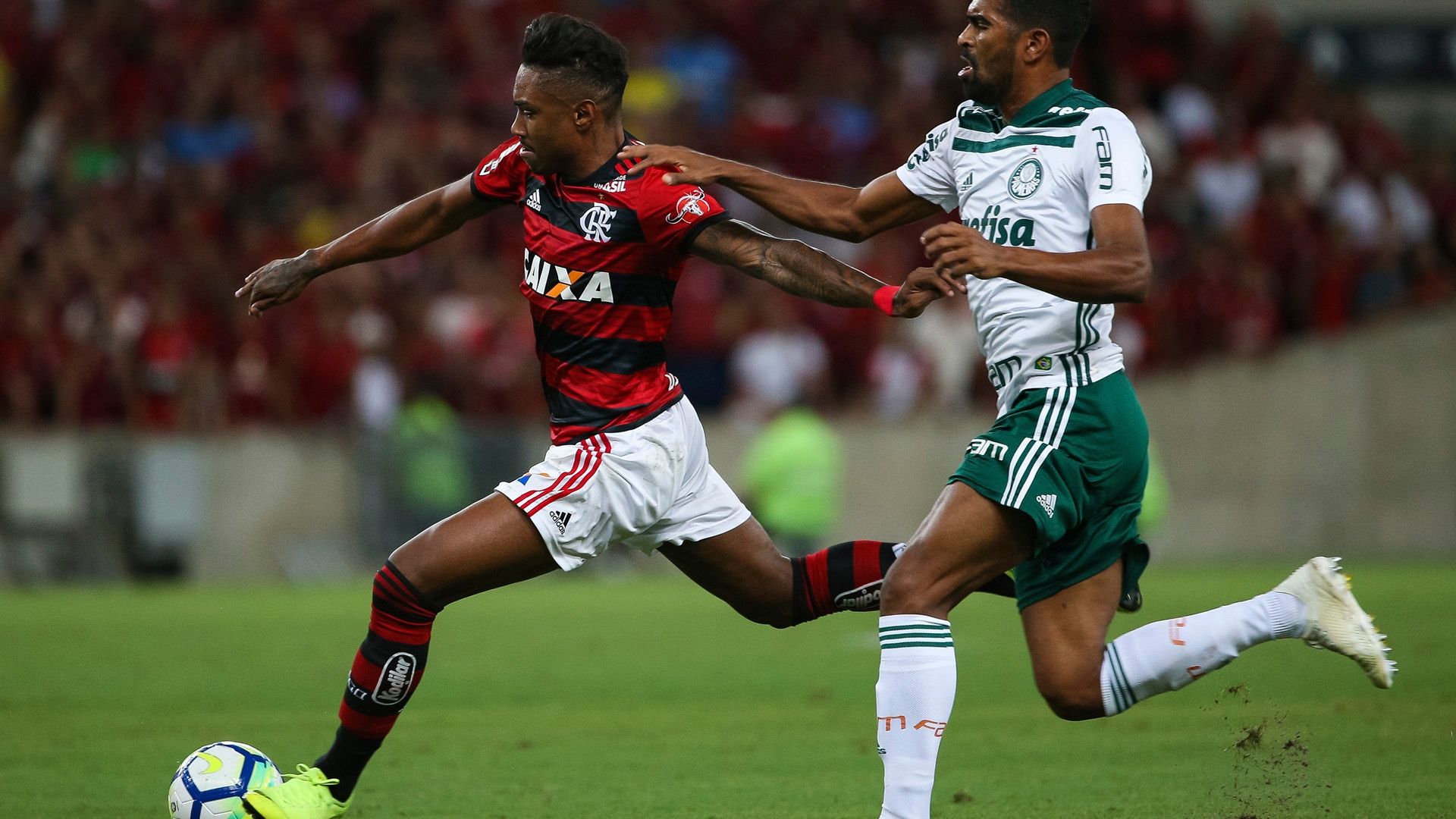 Vitinho Flamengo x Palmeiras Maracanã Brasileirão 27 10 18