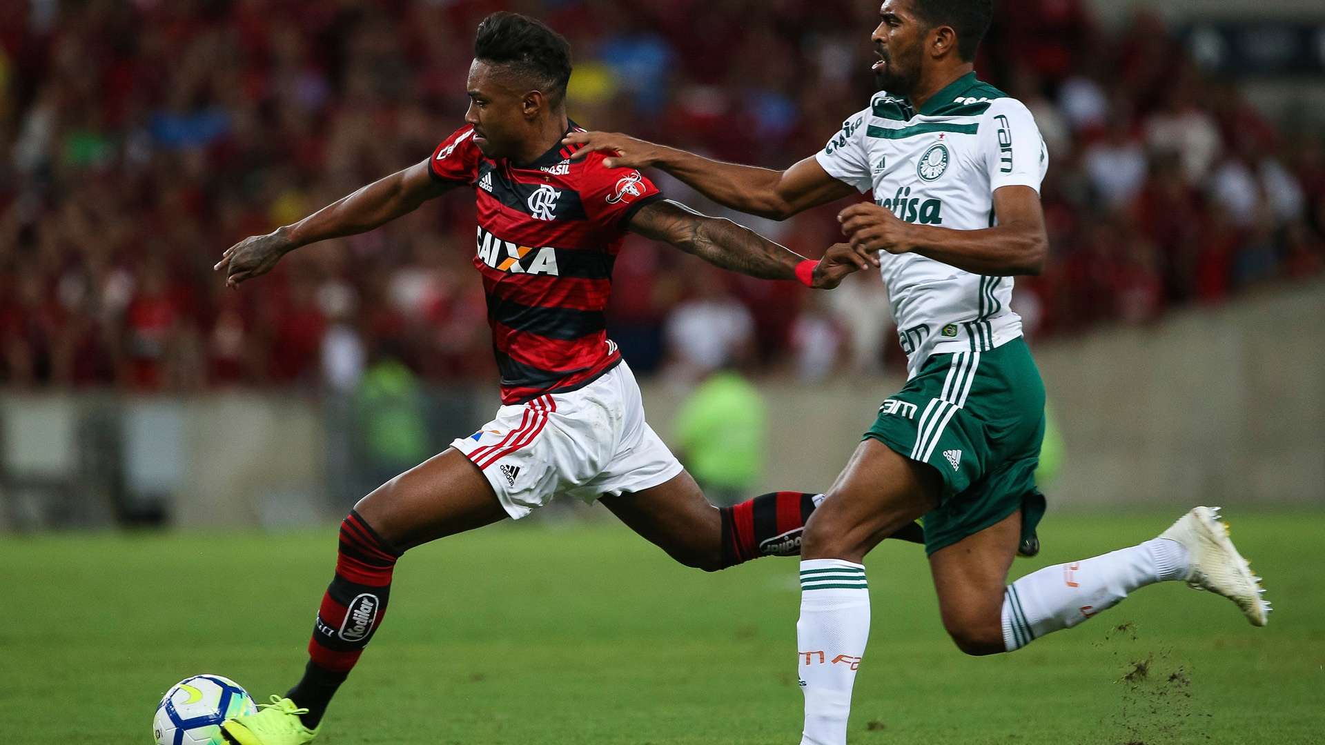 Vitinho Flamengo x Palmeiras Maracanã Brasileirão 27 10 18