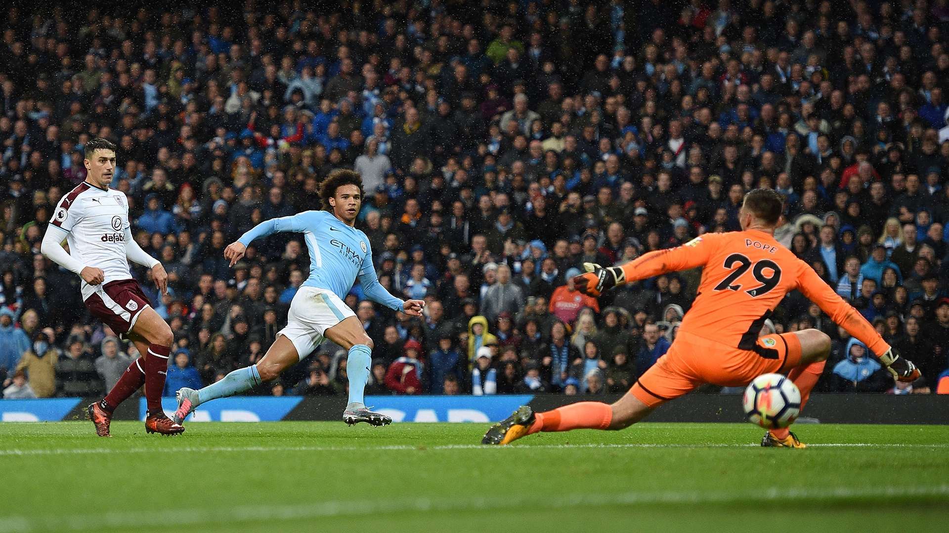 Leroy Sane Manchester City Burnley