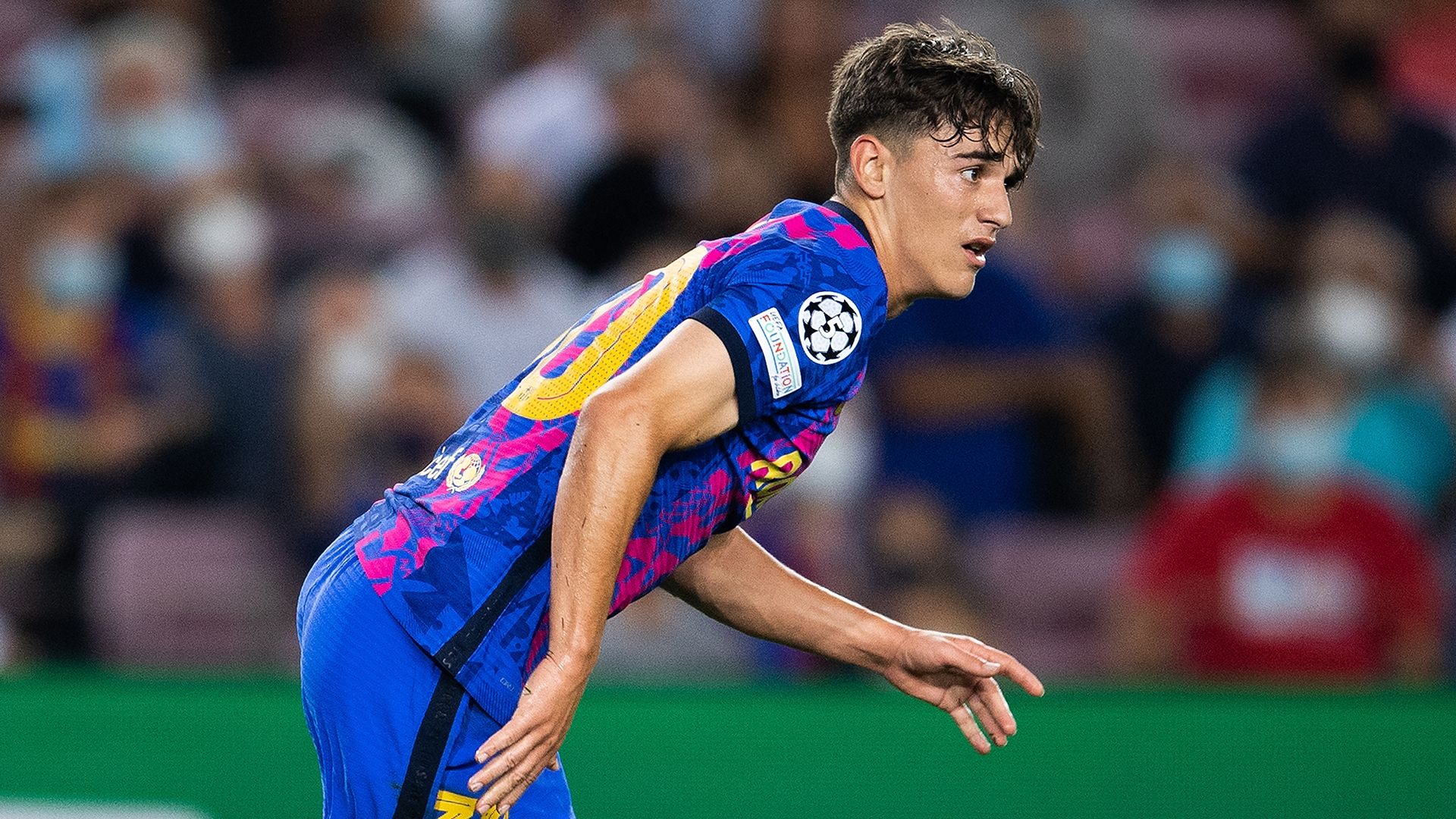 Gavi Barcelona Bayern Munich Champions League 2021-22