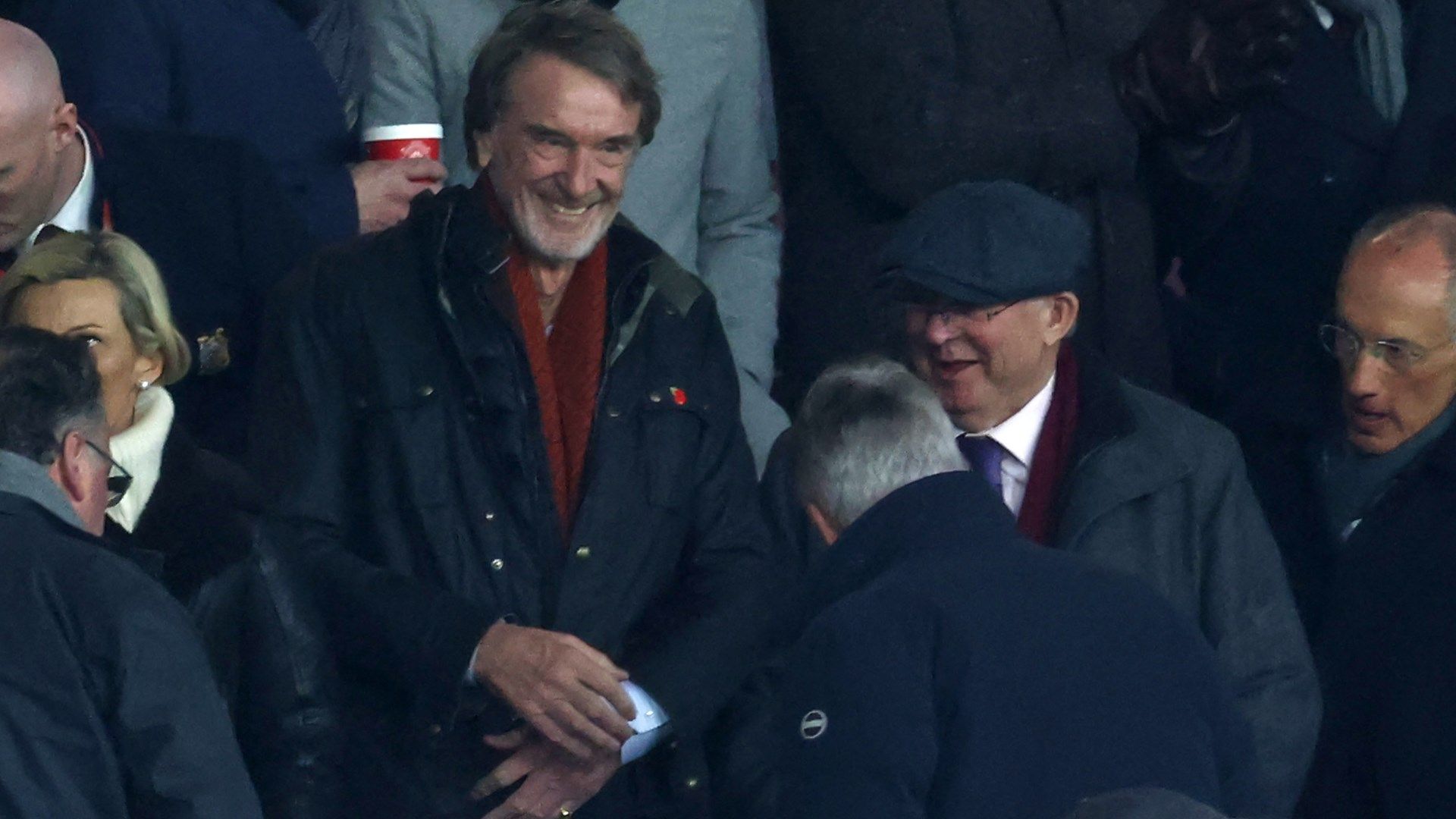 Sir Jim Ratcliffe Sir Alex Ferguson Man Utd Tottenham