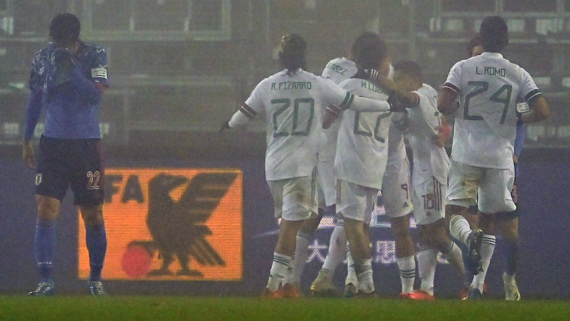 Selección mexicana vs Japón 171120