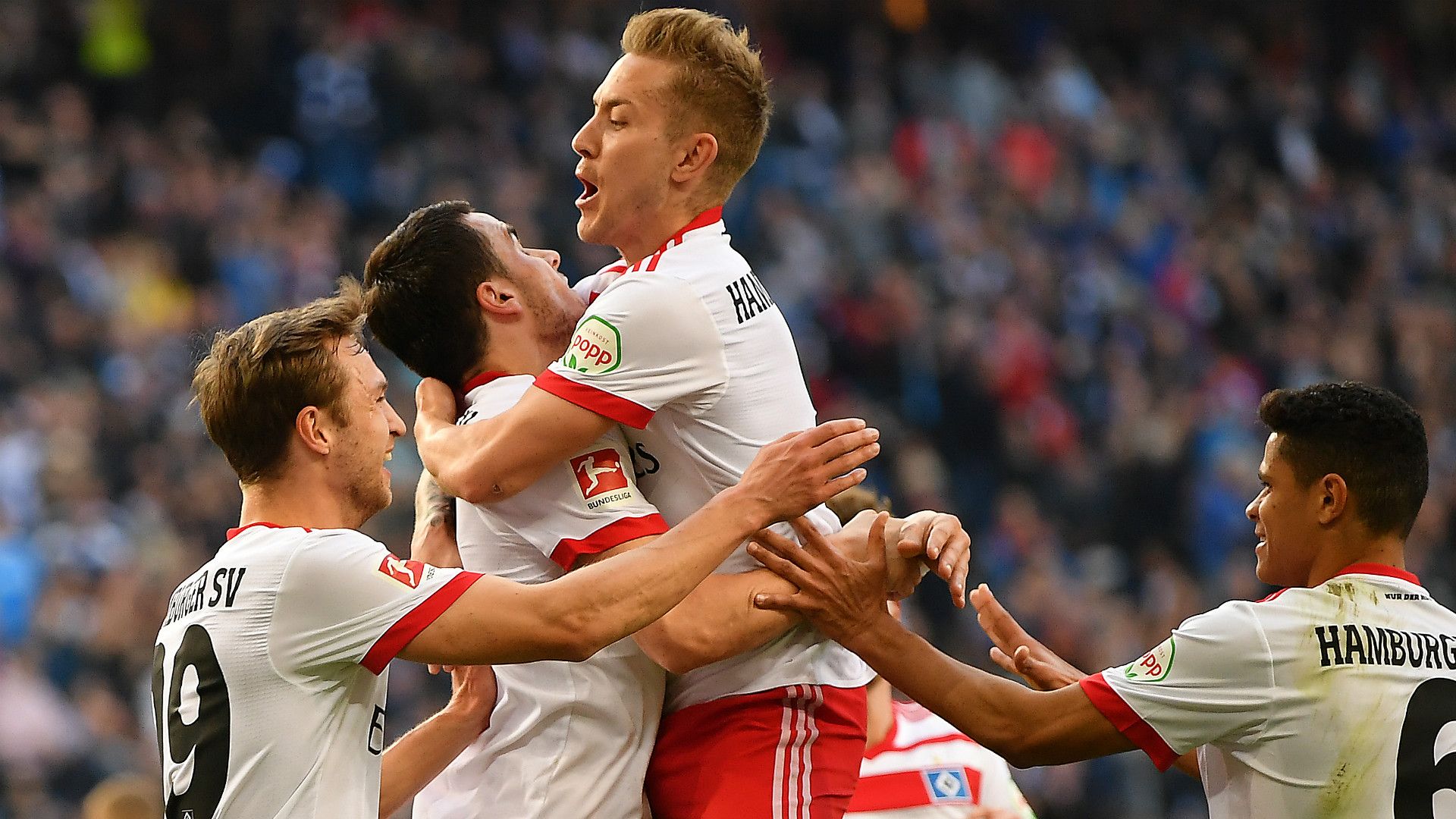 LEWIS HOLTBY HAMBURG GERMAN BUNDESLIGA 07042018