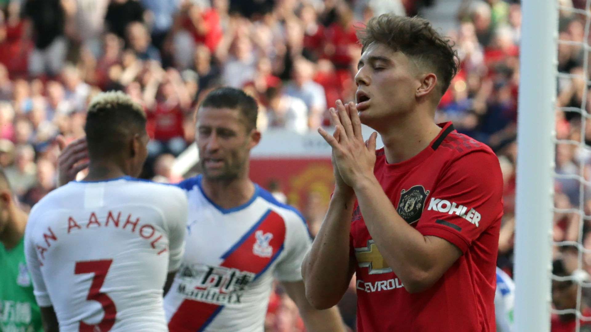 Daniel James Manchester United Crystal Palace 240819