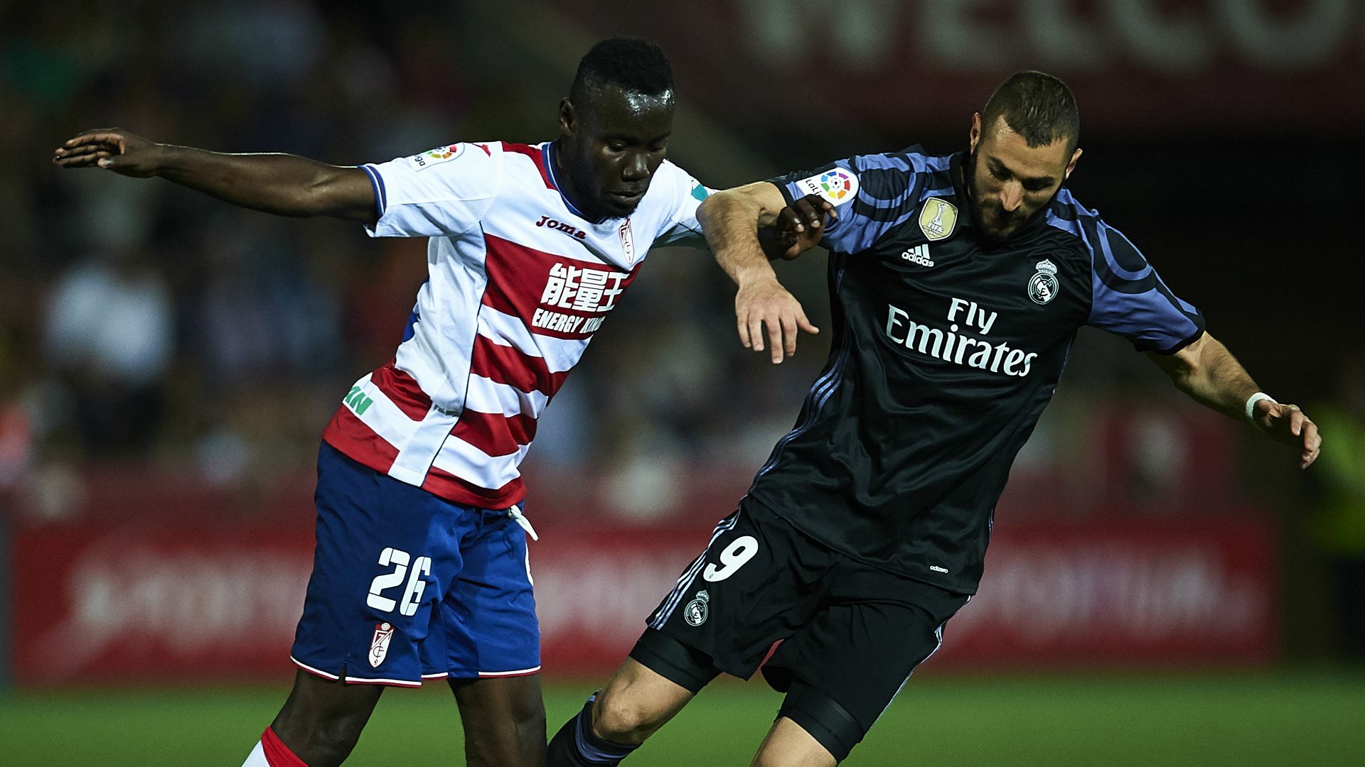 Karim Benzema Victorien Angban Real Madrid Granada LaLiga 06052017