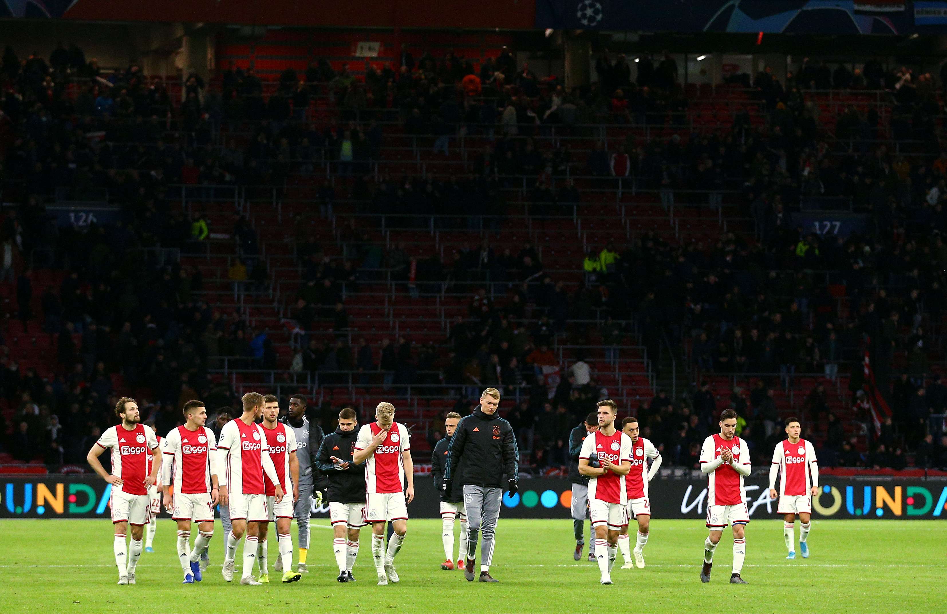 Ajax Valencia UEFA Champions League 12/10/19
