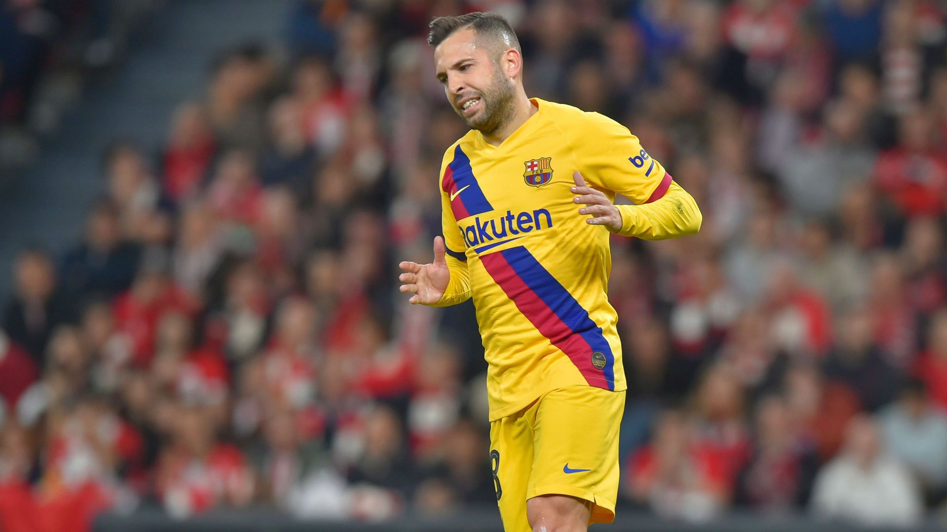 Jordi Alba Barcelona Athletic Club Copa del Rey