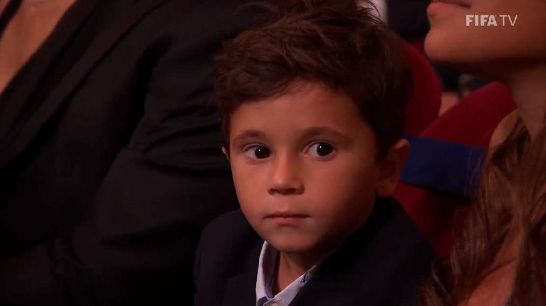 Mateo Messi Gala The Best 23092019