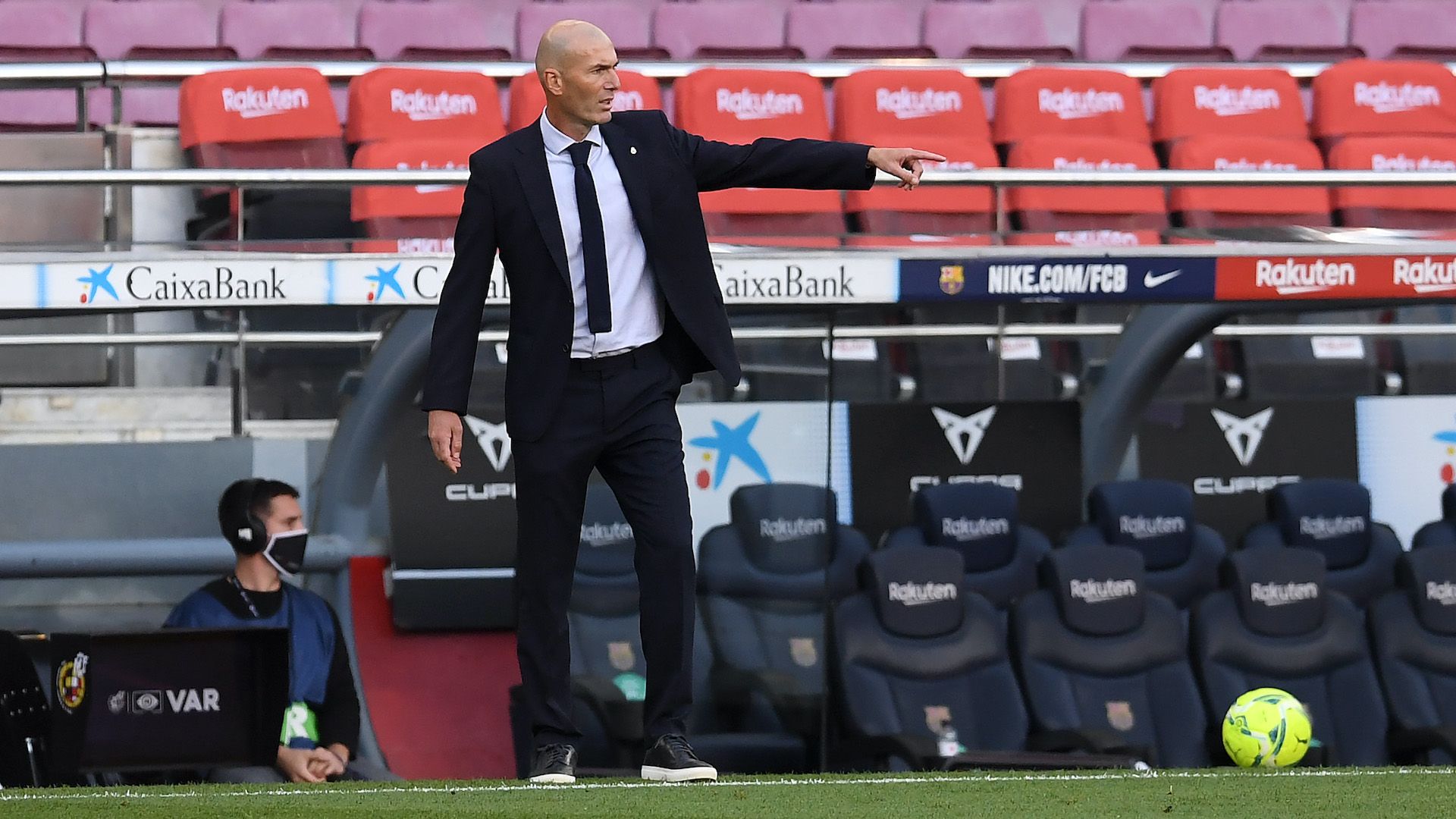 Zidane Barcelona Real Madrid LaLiga