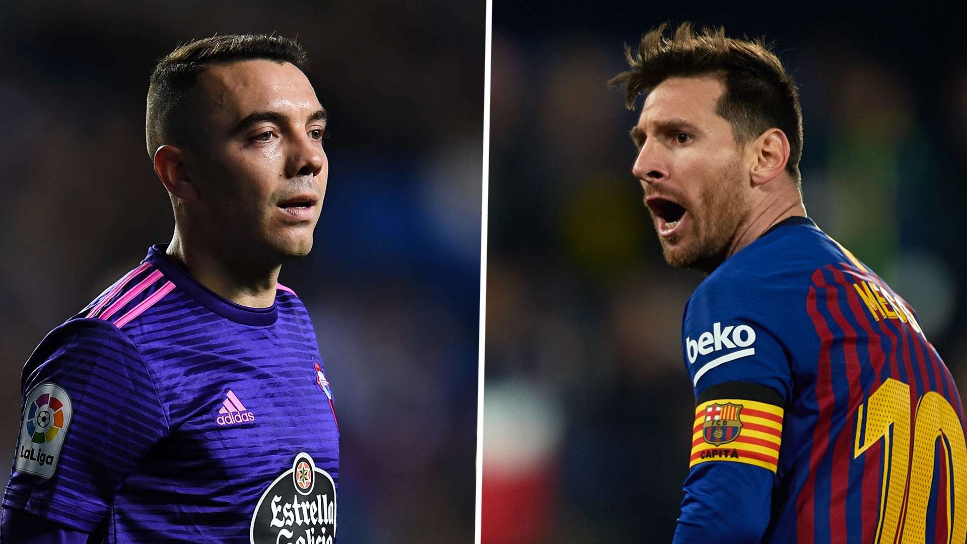 Iago Aspas, Lionel Messi