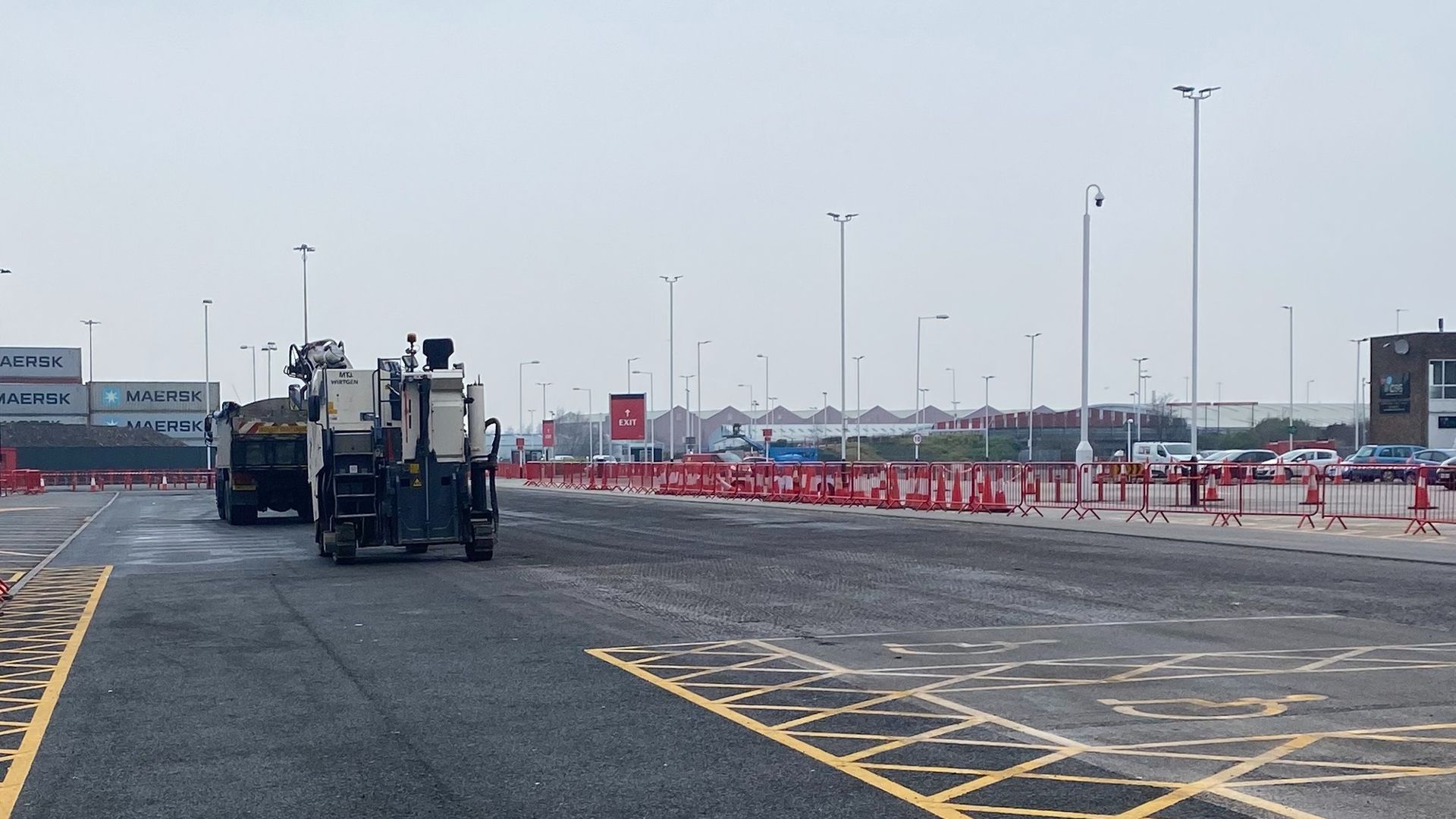 Man Utd car park Old Trafford