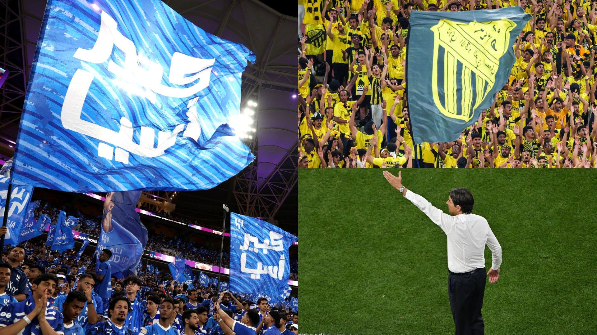 Hilal Ittihad Fans Simone Inzaghi