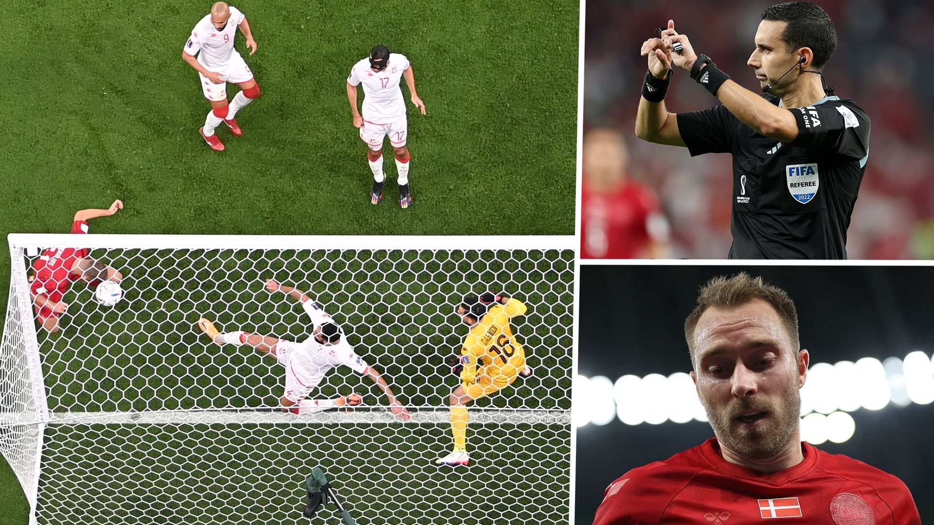 Denmark Tunisia VAR World Cup