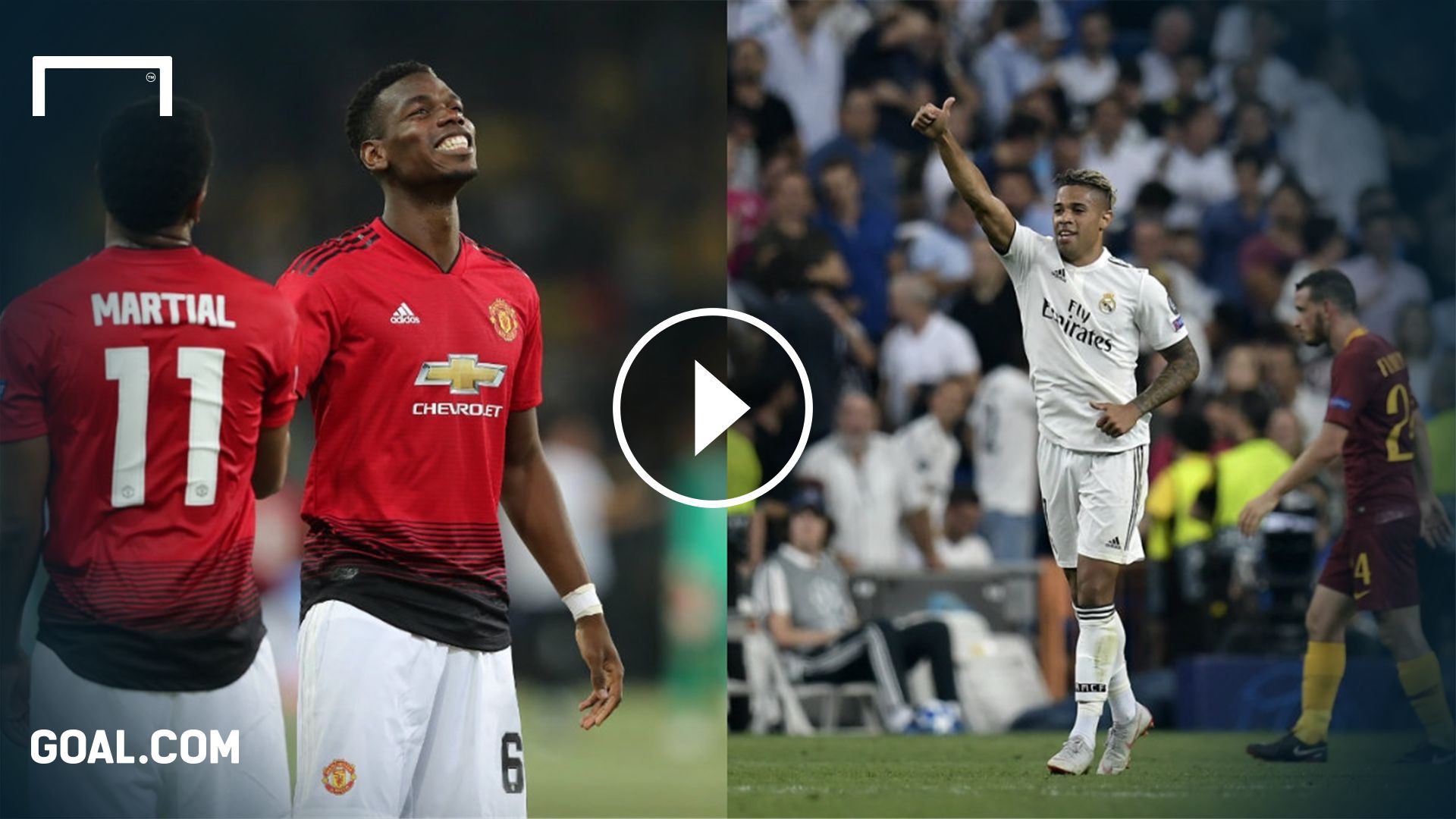 GFX Play Paul Pogba Mariano Diaz Champions League Highlights MD 1