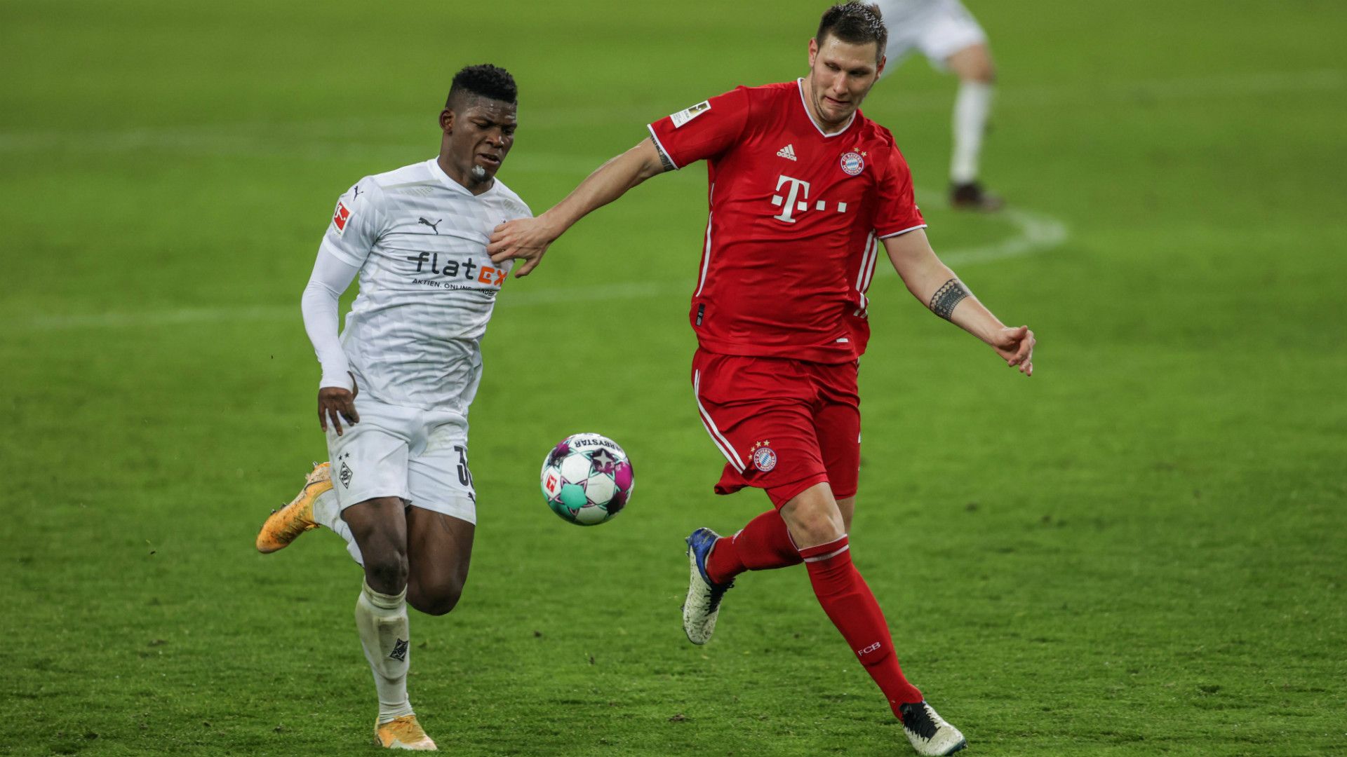 GERMANY ONLY: BREEL EMBOLO GLADBACH NIKLAS SÜLE BAYERN MÜNCHEN BUNDESLIGA 08012021