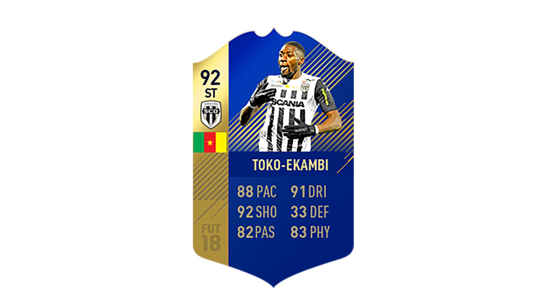FIFA 18 Ligue 1 Team of the Season Toko Ekambi