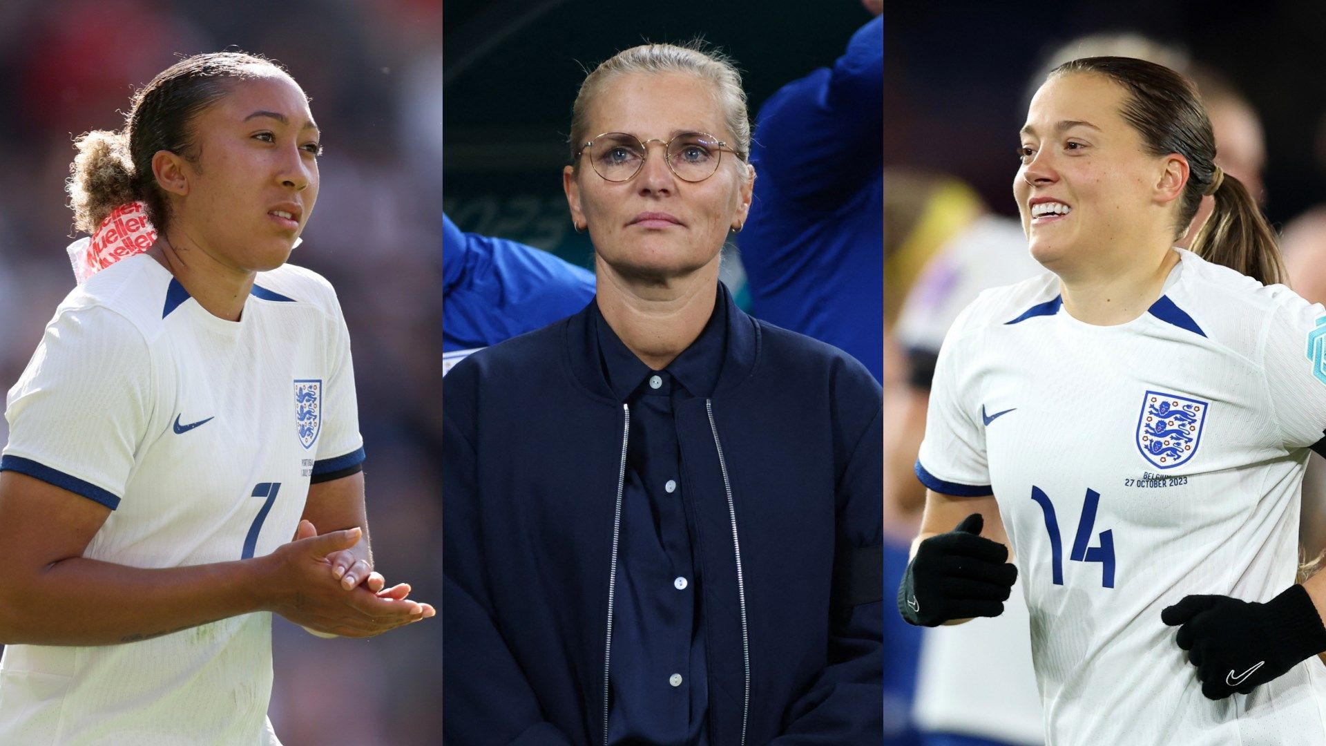 Lauren James Sarina Wiegman Fran Kirby split