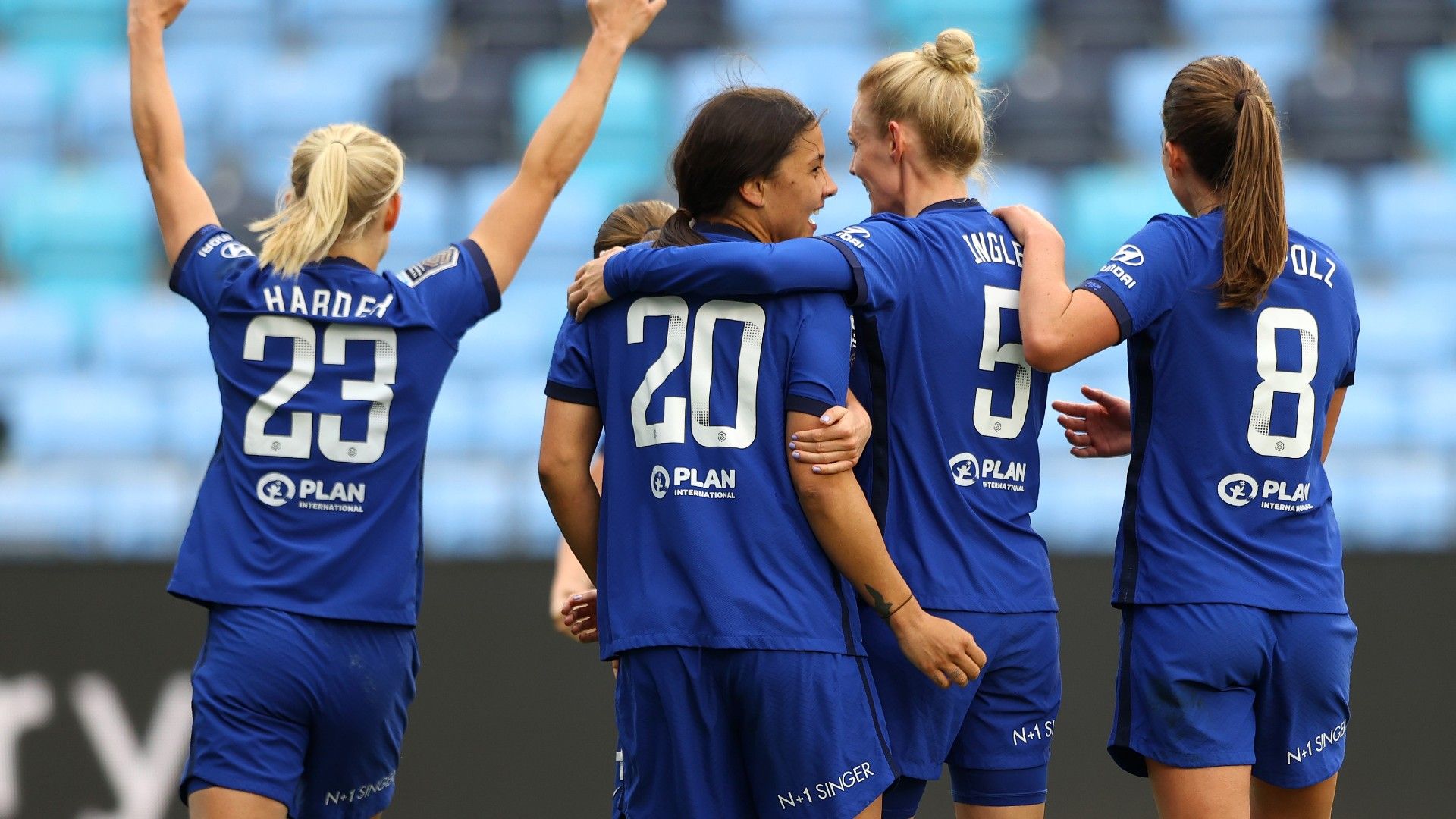 Chelsea celebrate 2020-21