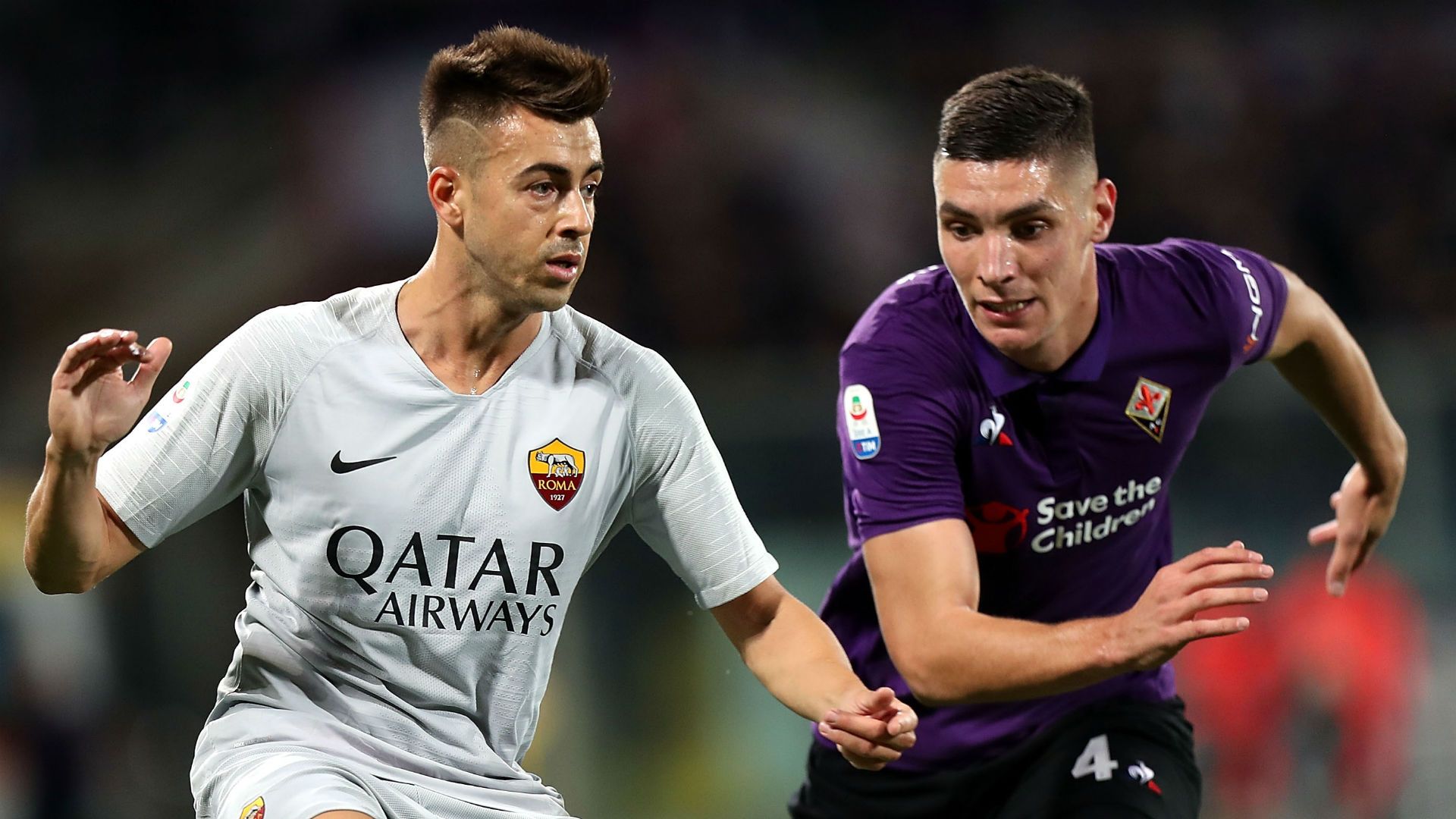 Fiorentina Roma El Shaarawy Milenkovic Serie A