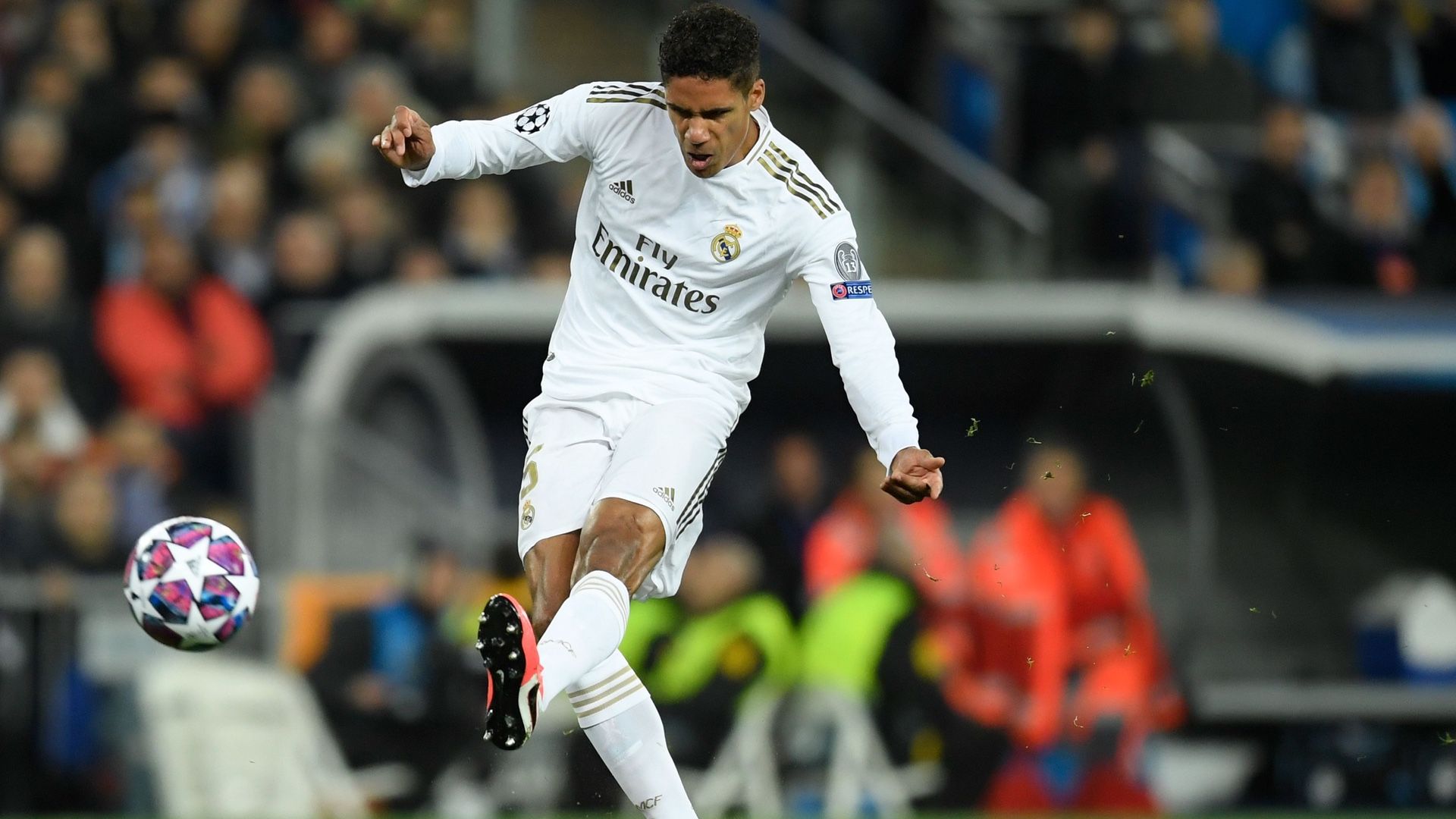 Raphael Varane Manchester City Champions League 2020