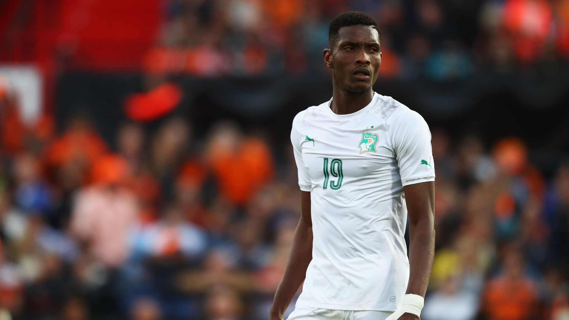 Simon Deli of Cote d'Ivoire