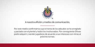 Chivas Comunicado
