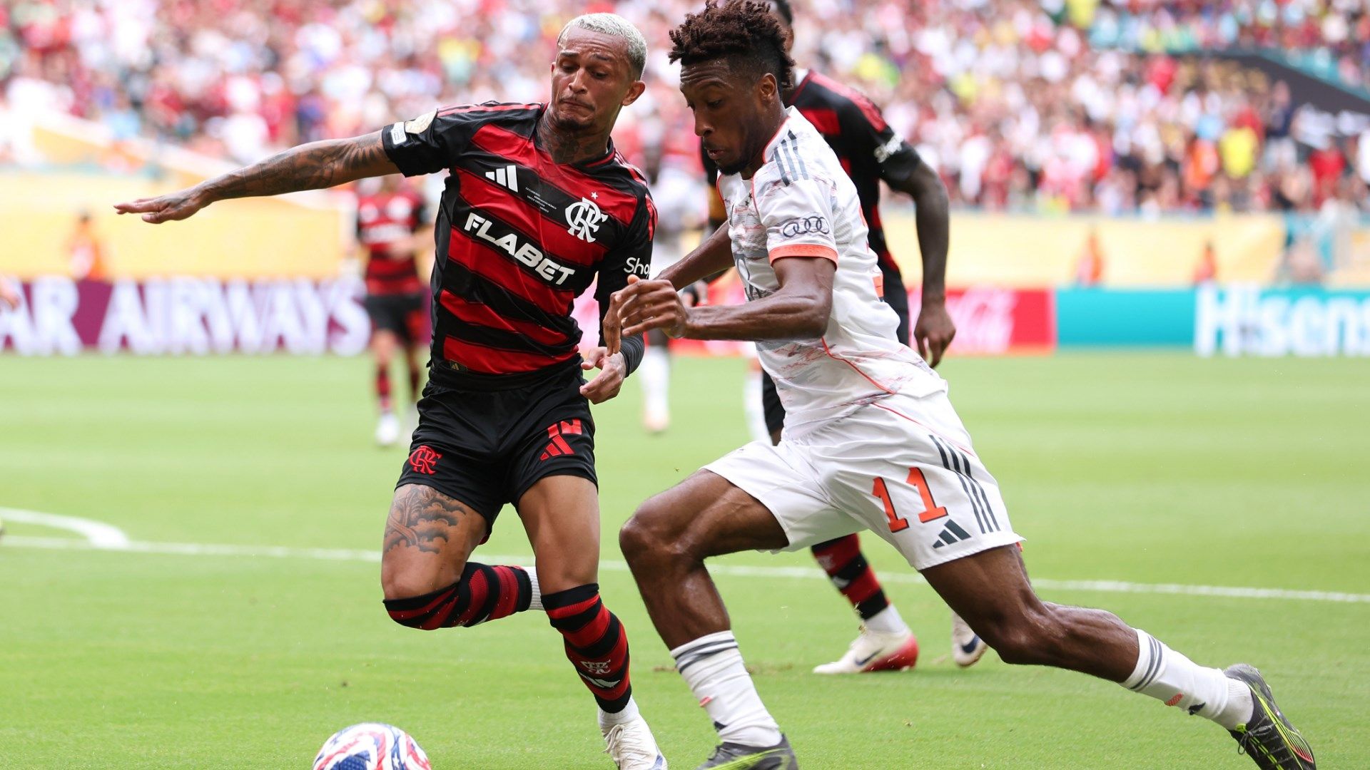 Kingsley Coman Bayern Flamengo