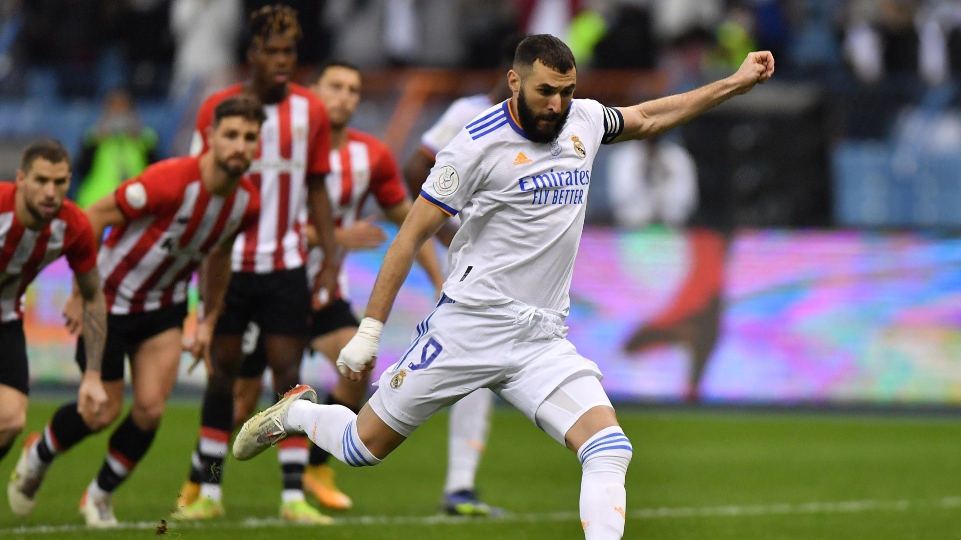 Karim Benzema Athletic Club vs Real Madrid Spanish Super Cup 2022