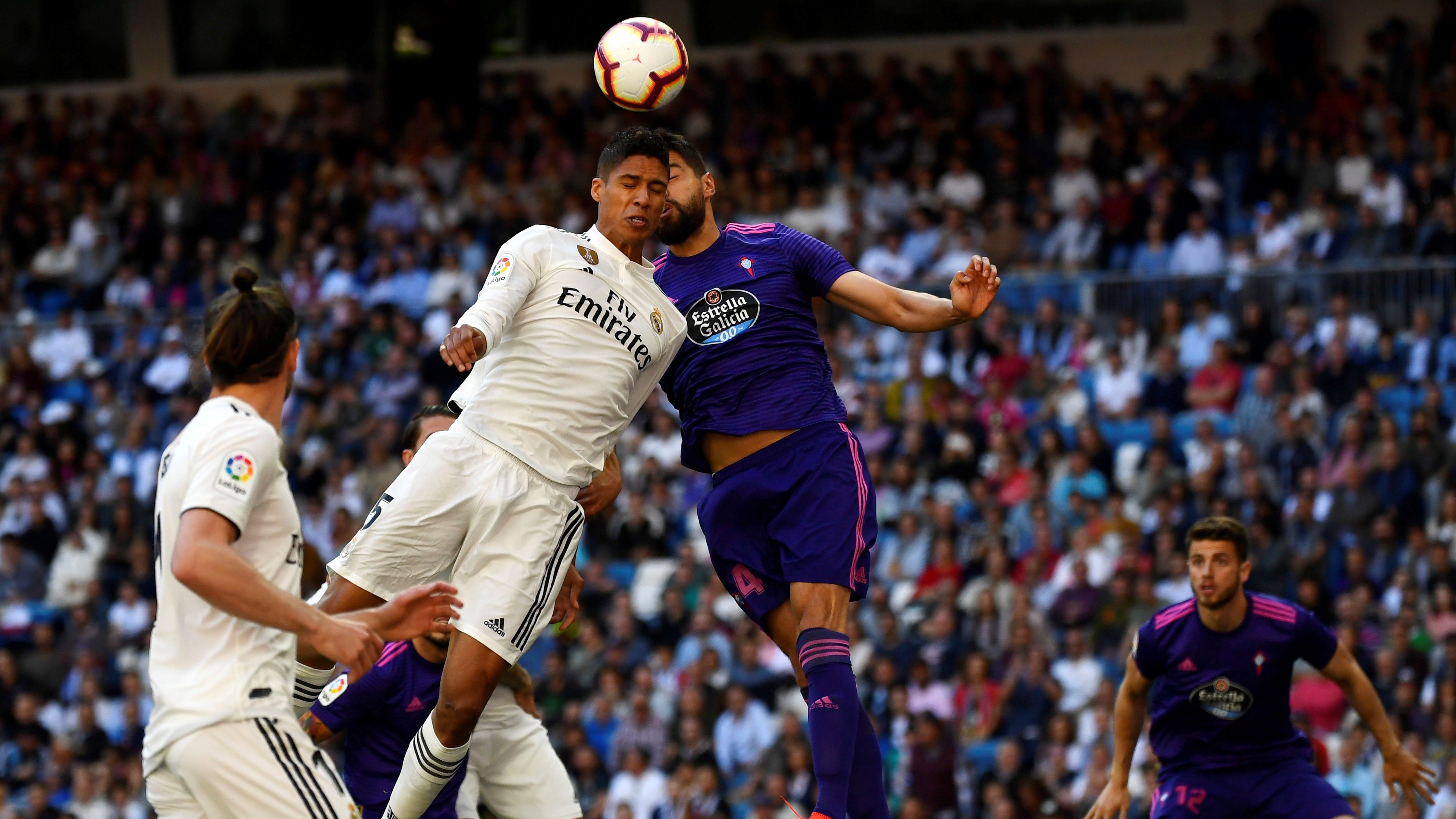 Raphael Varane Nestor Araujo Real Madrid Celta LaLiga 16032019