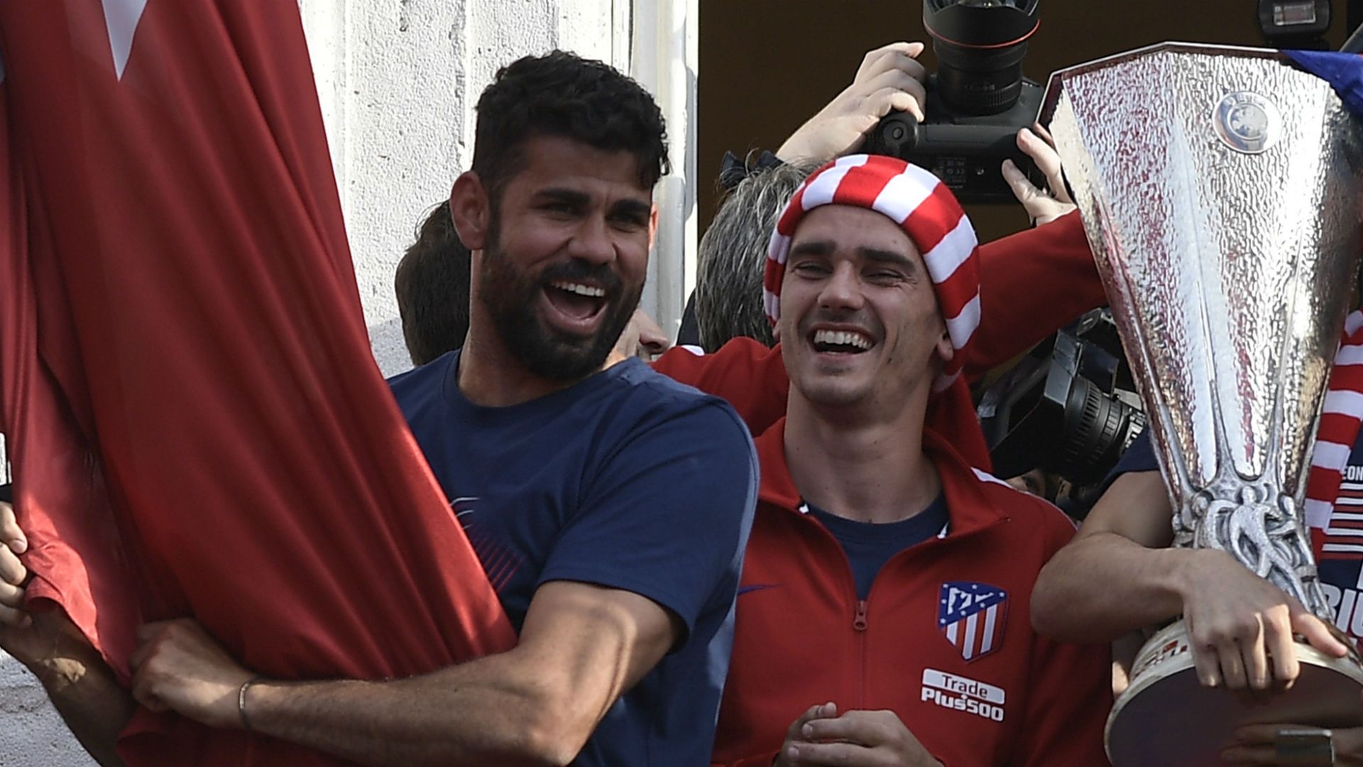 Diego Costa Antoine Griezmann Atletico Madrid 2018